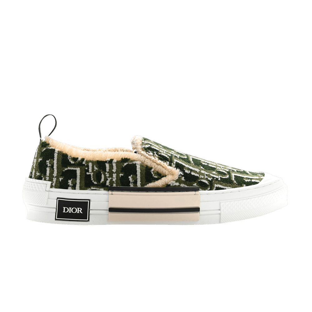Dior B23 Slip-On 'Dior Oblique Tapestry - Green'