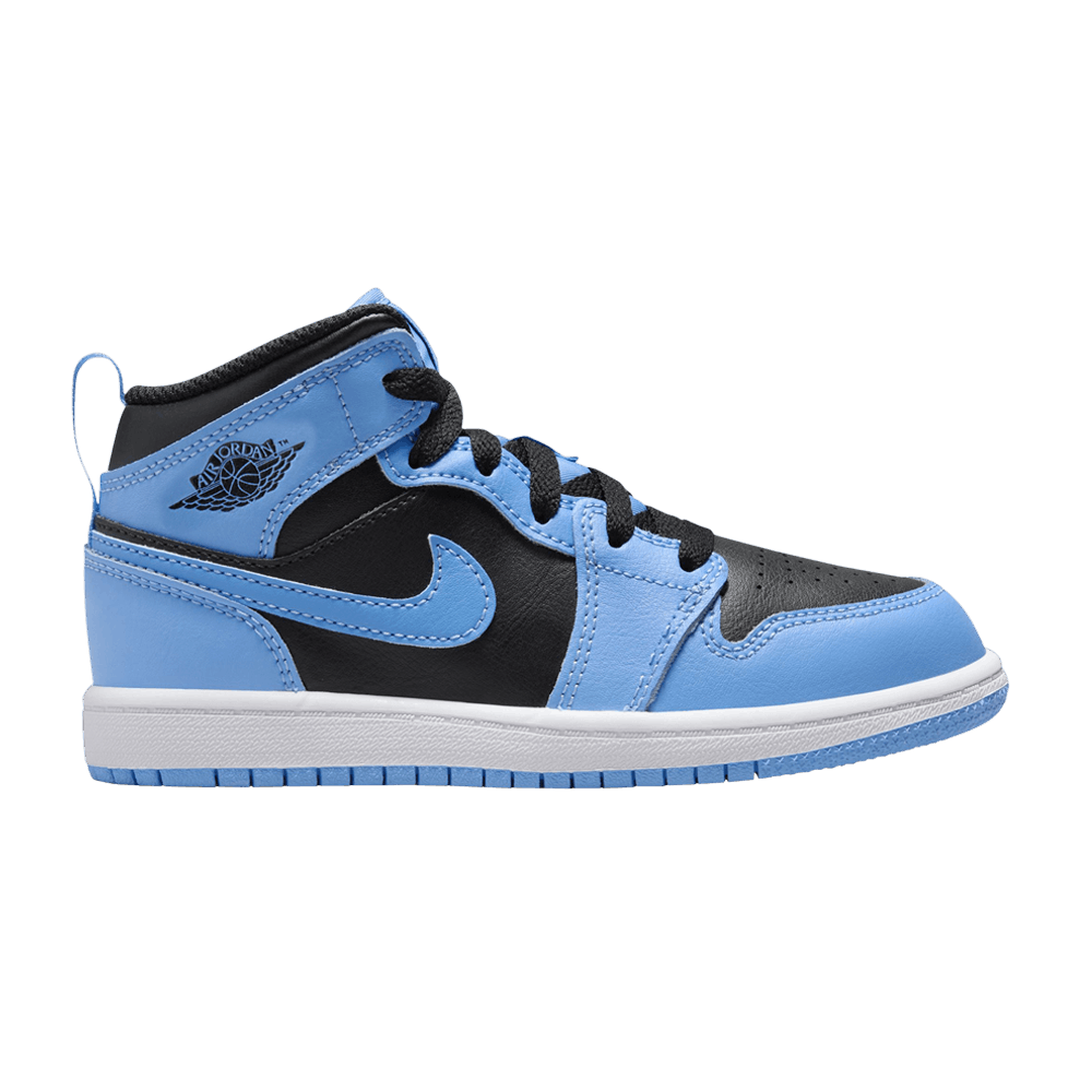 Air Jordan 1 Mid PS 'University Blue Black'