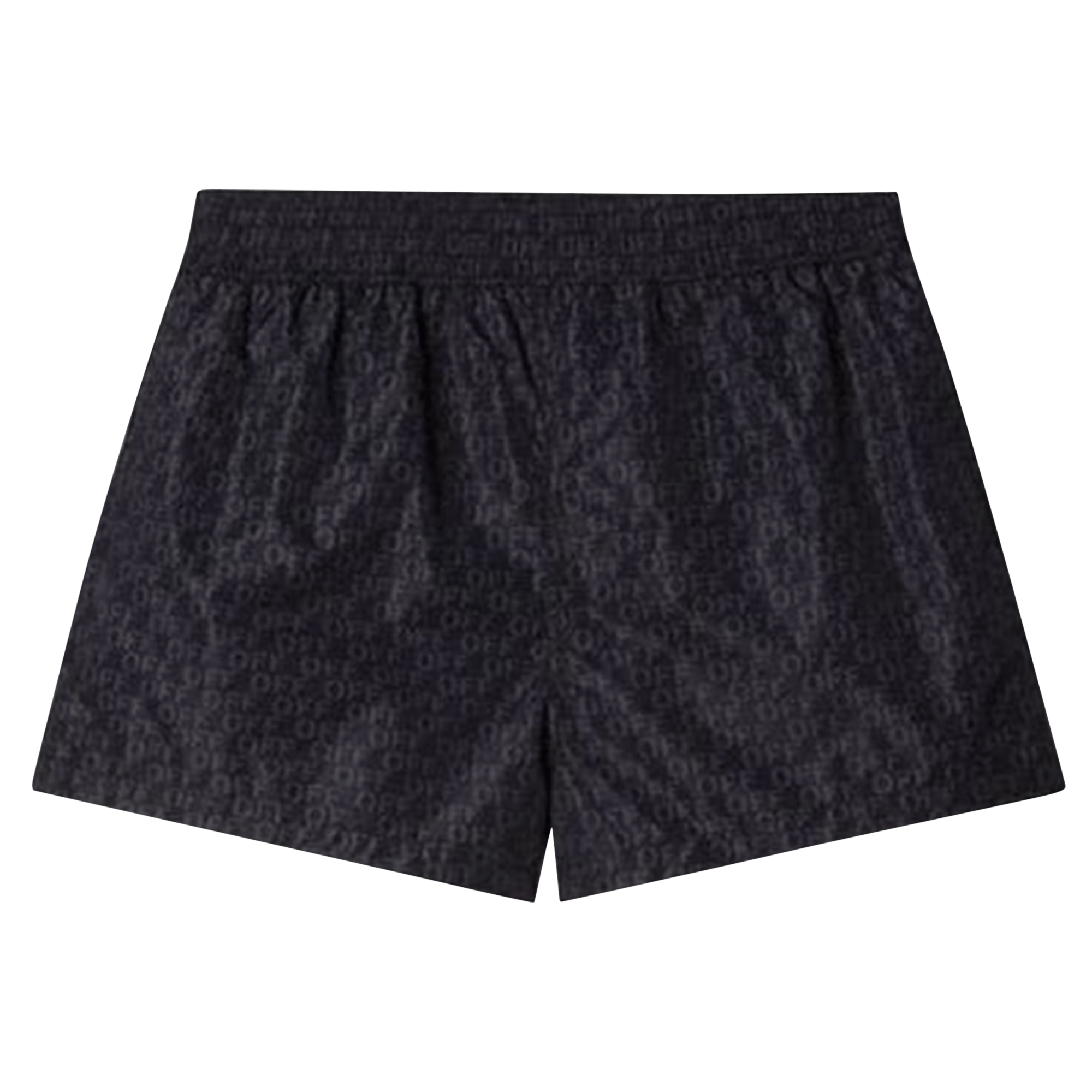 Off-White Logo Print Swimshorts 'Black'