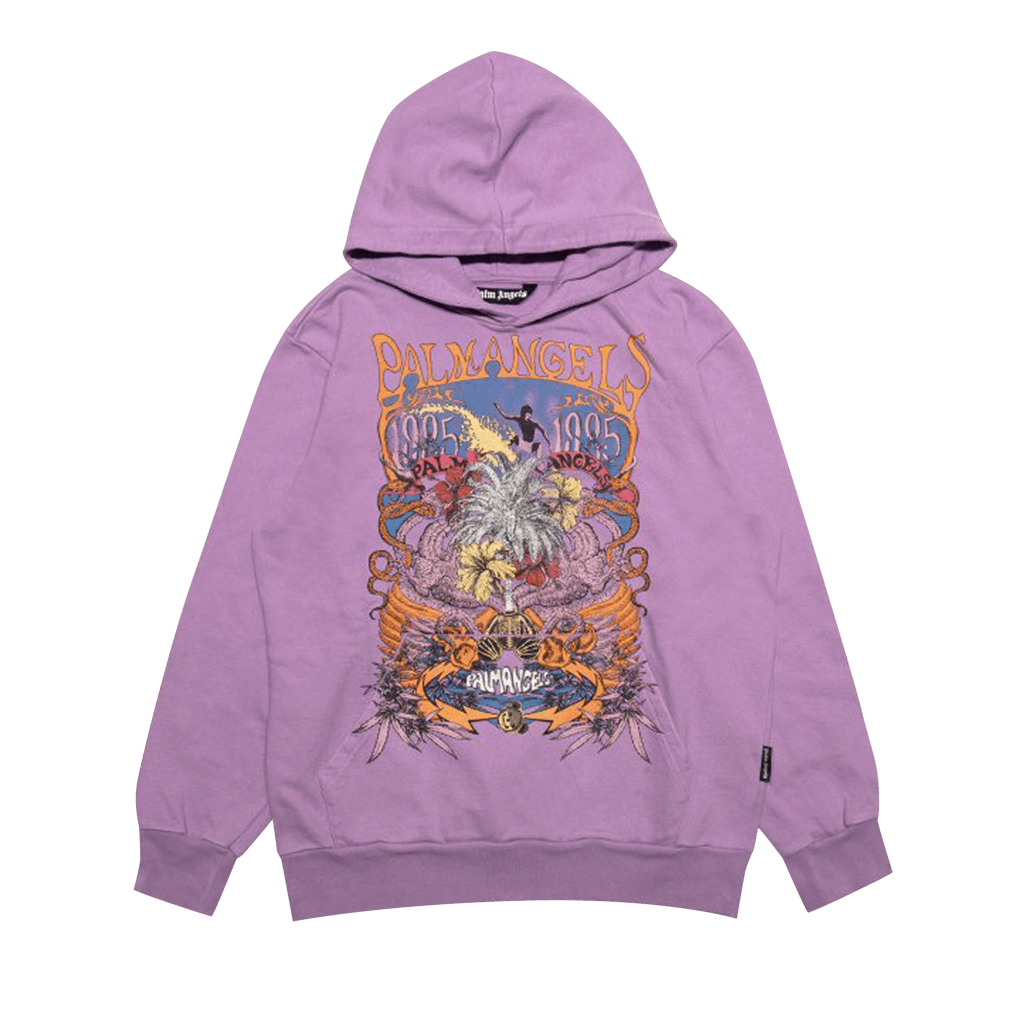Palm Angels Palm Concert Hoodie 'Violet/Multicolor'