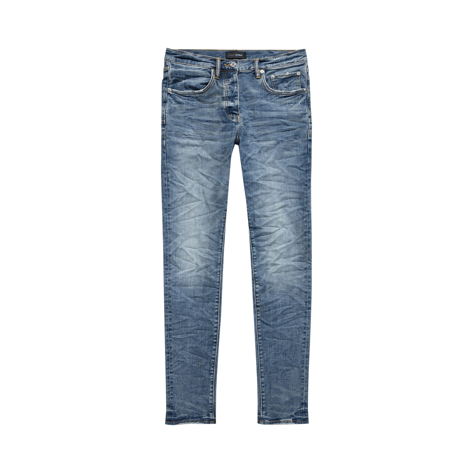 PURPLE BRAND Tinted Jeans 'Mid Indigo'