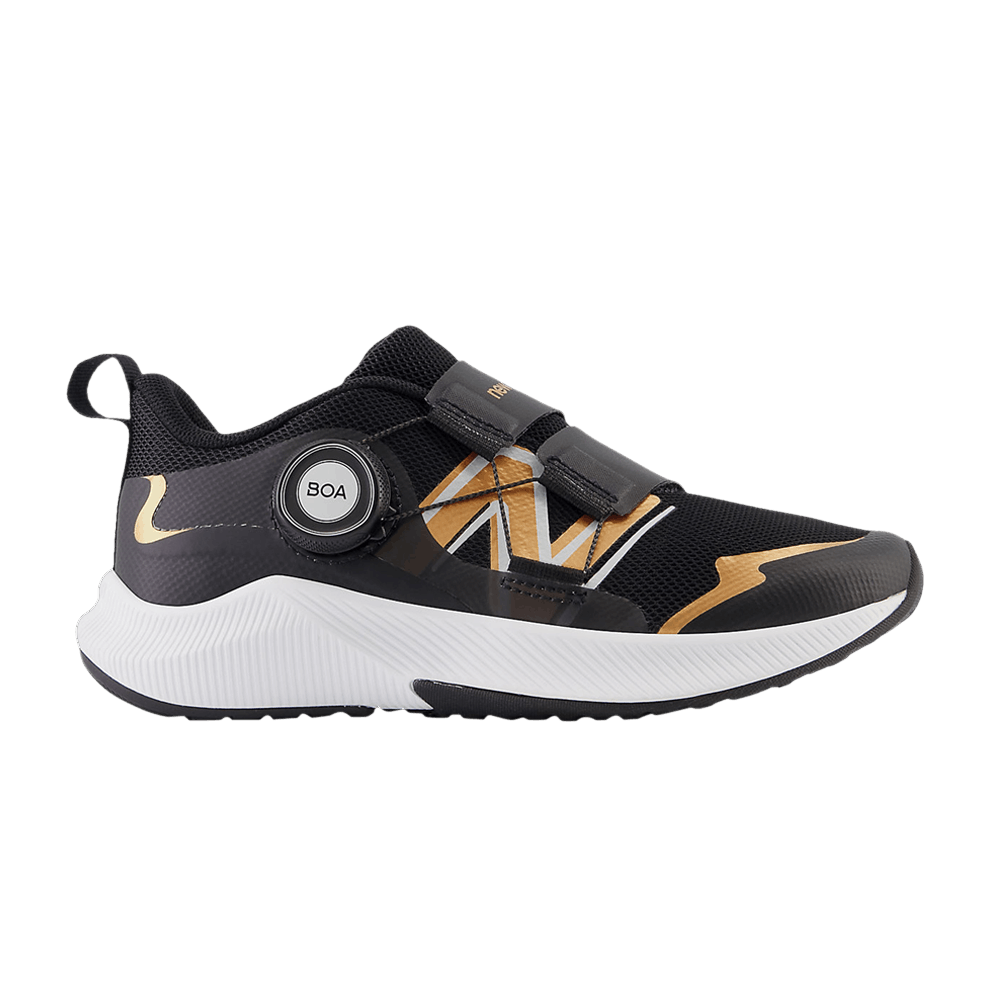 New Balance DynaSoft Reveal v4 BOA Little Kid Wide 'Black Copper'