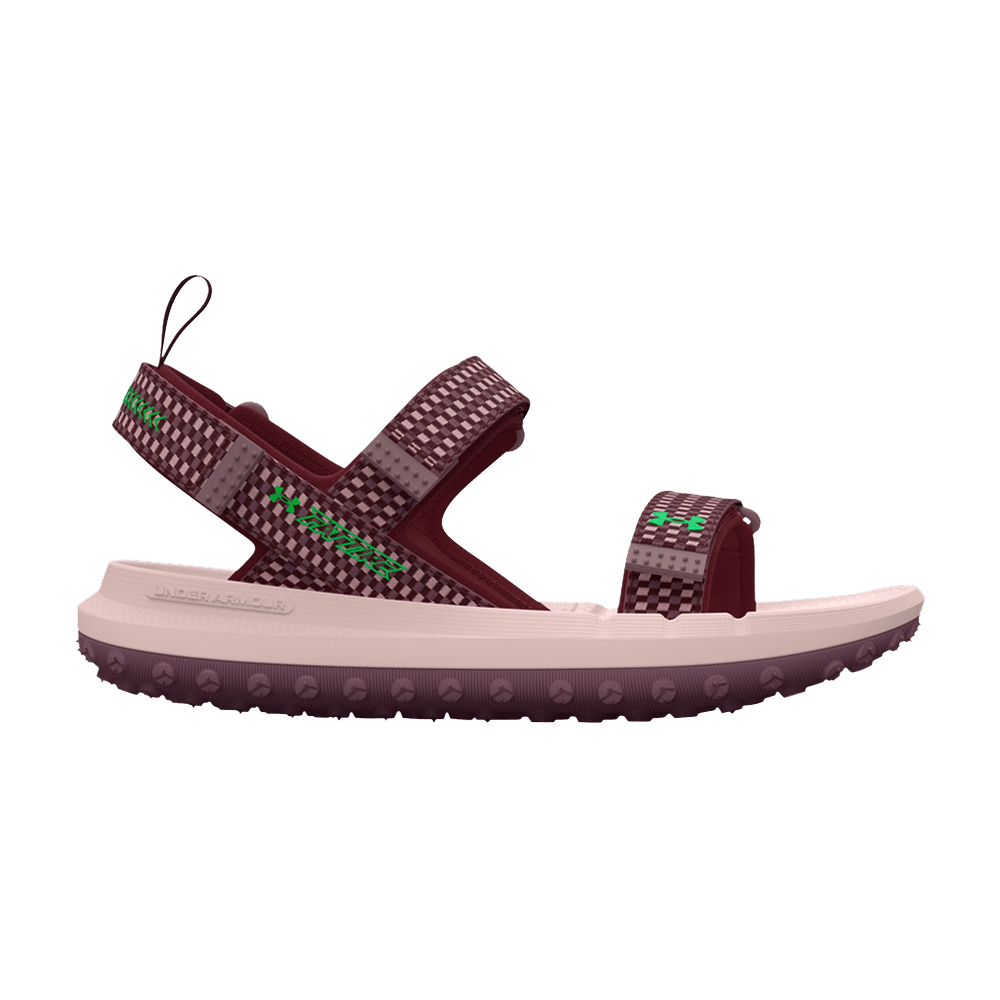 Under Armour Fat Tire Sandal 'Deep Red Misty Purple'