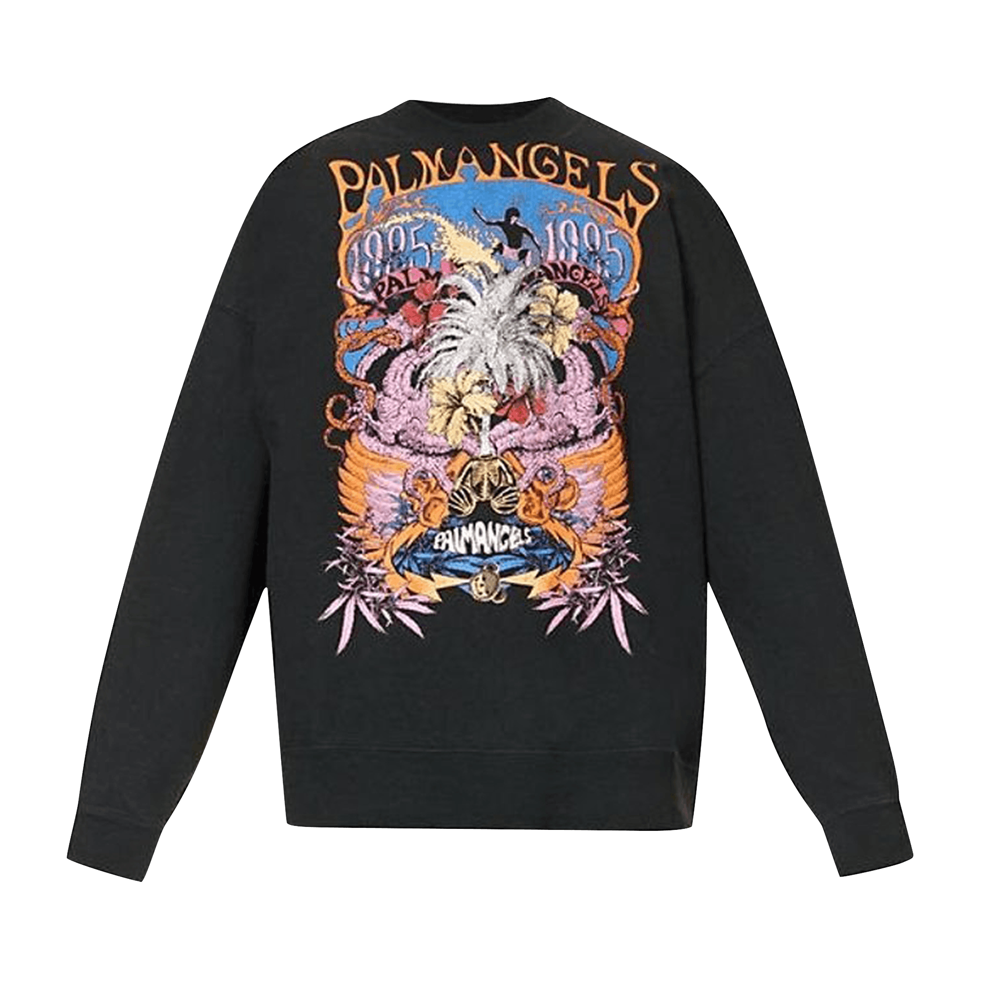 Palm Angels Palm Concert Crewneck 'Black'