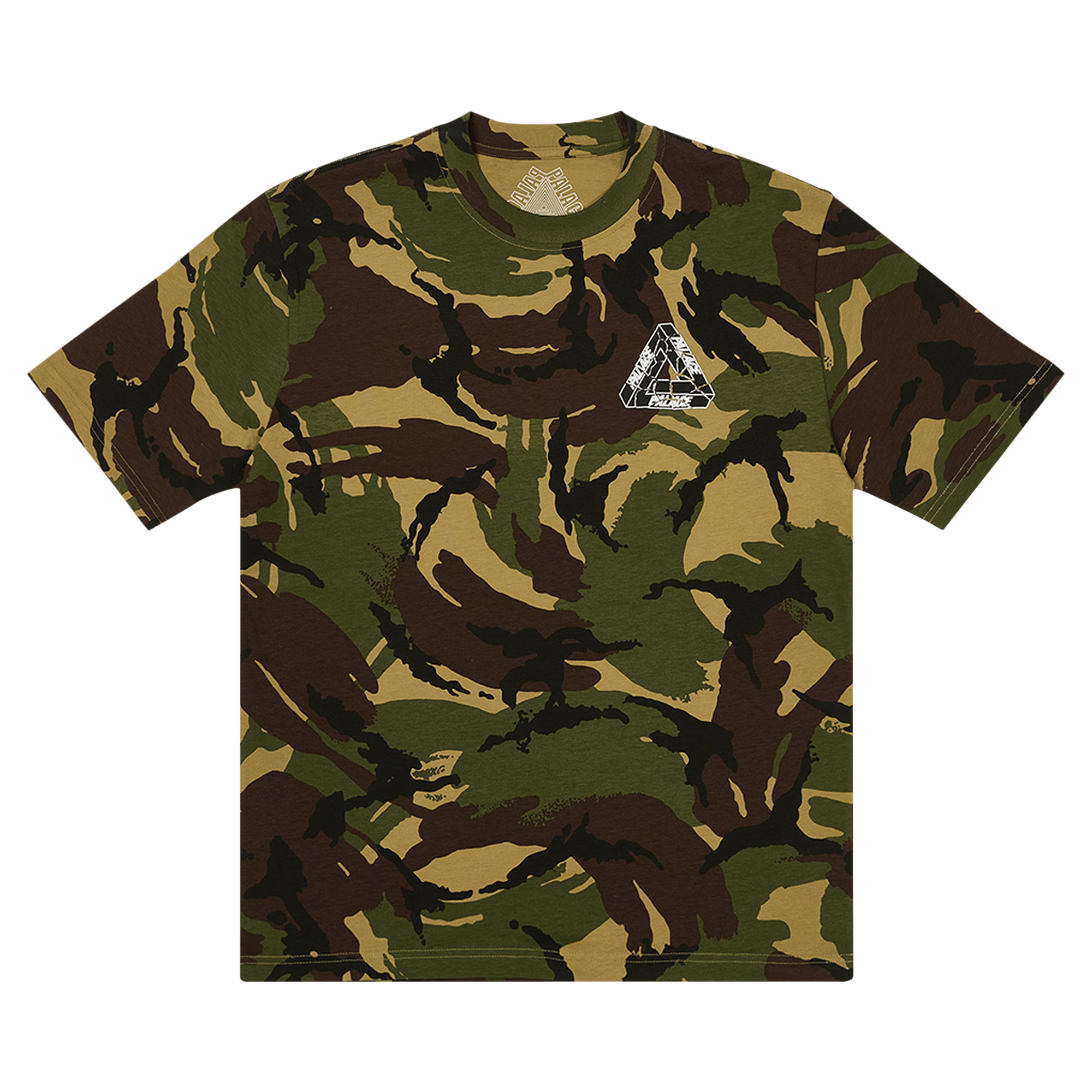 Palace Tri-Ripped T-Shirt 'Woodland Camo'