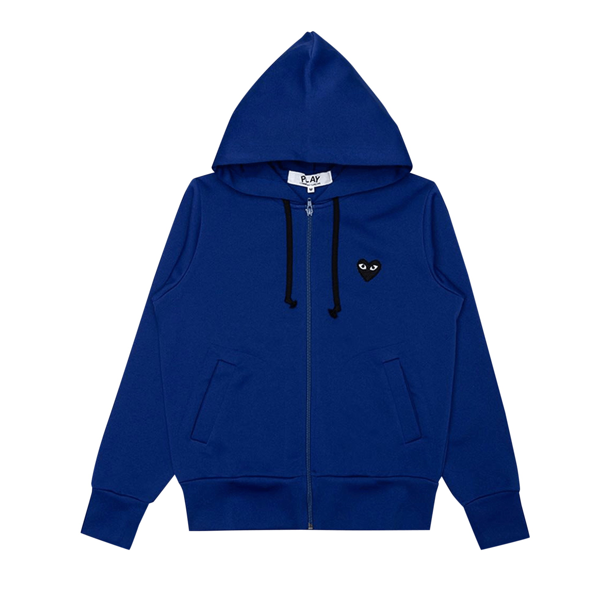 Comme des Garçons PLAY Big Black Heart Hooded Sweatshirt 'Navy'
