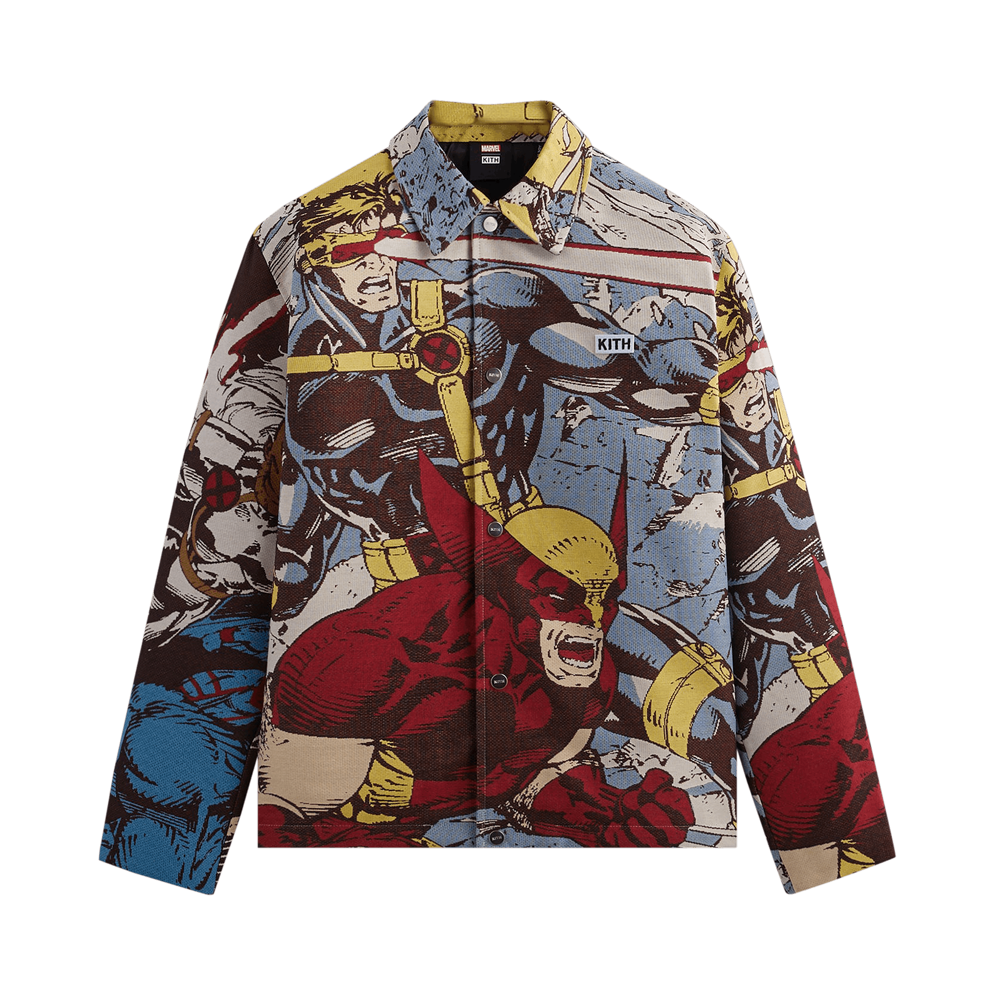 Kith For X-Men Tapestry Coaches Jacket 'Black'