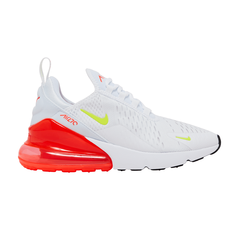 Nike Wmns Air Max 270 'White Bright Crimson Volt'