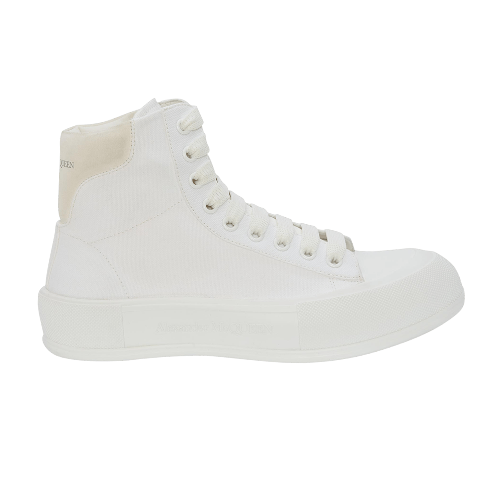 Alexander McQueen Deck Plimsoll High 'White'