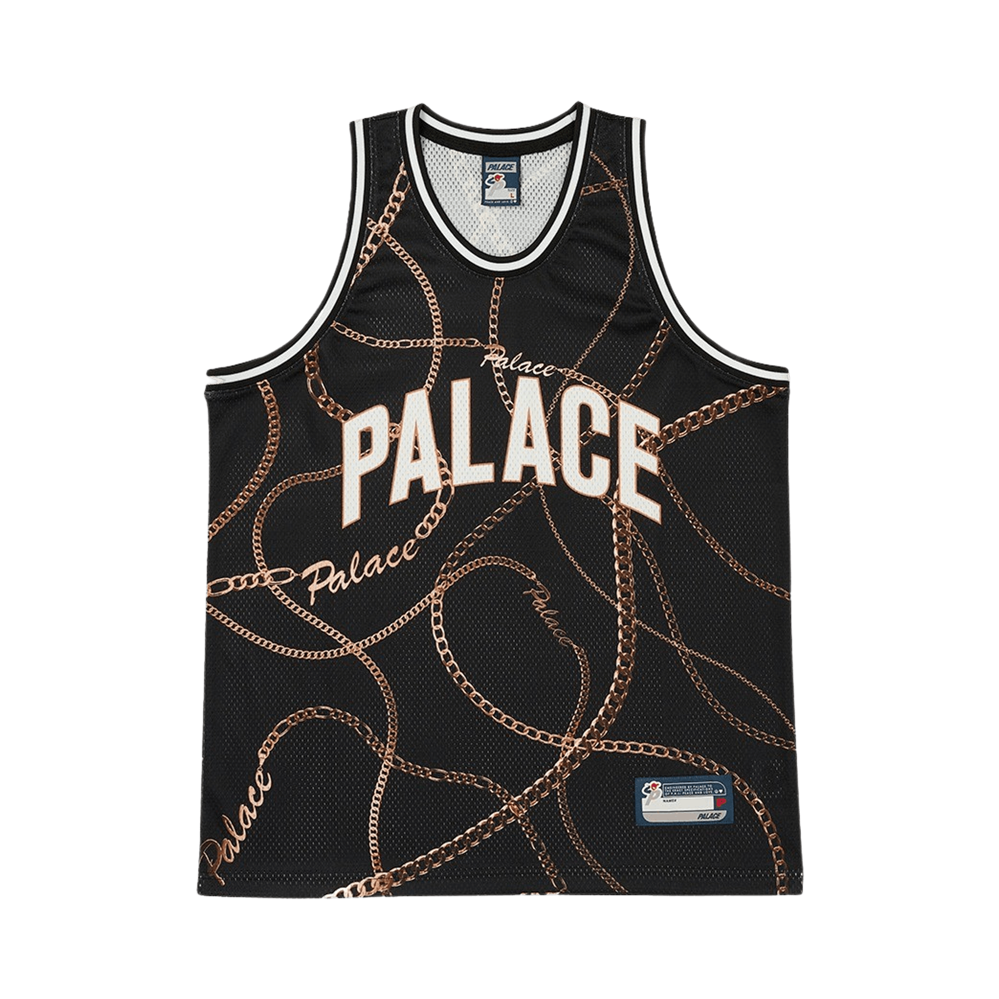 Palace Chain Basketball Vest 'Black'