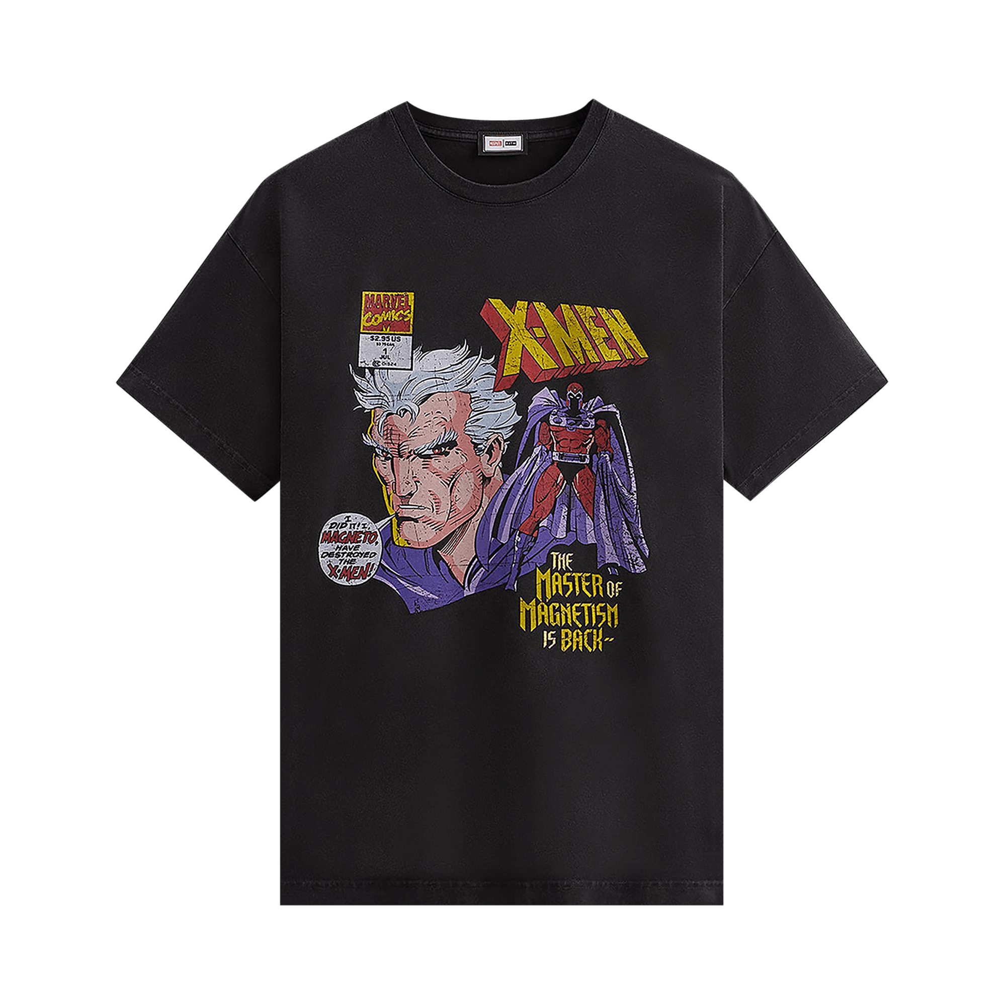 Kith For X-Men Master Of Magnetism Vintage Tee 'Black'