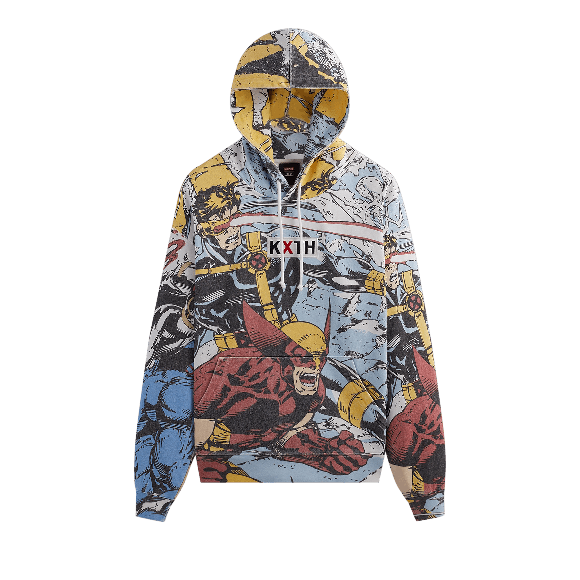 Kith For X-Men Battle Hoodie 'White'