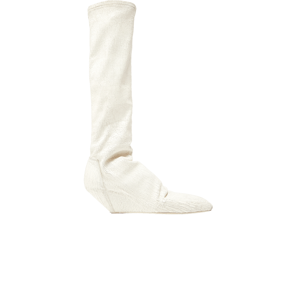 Buy Rick Owens Oblique Runner Stretch Sock 'Black Milk Clear Sole