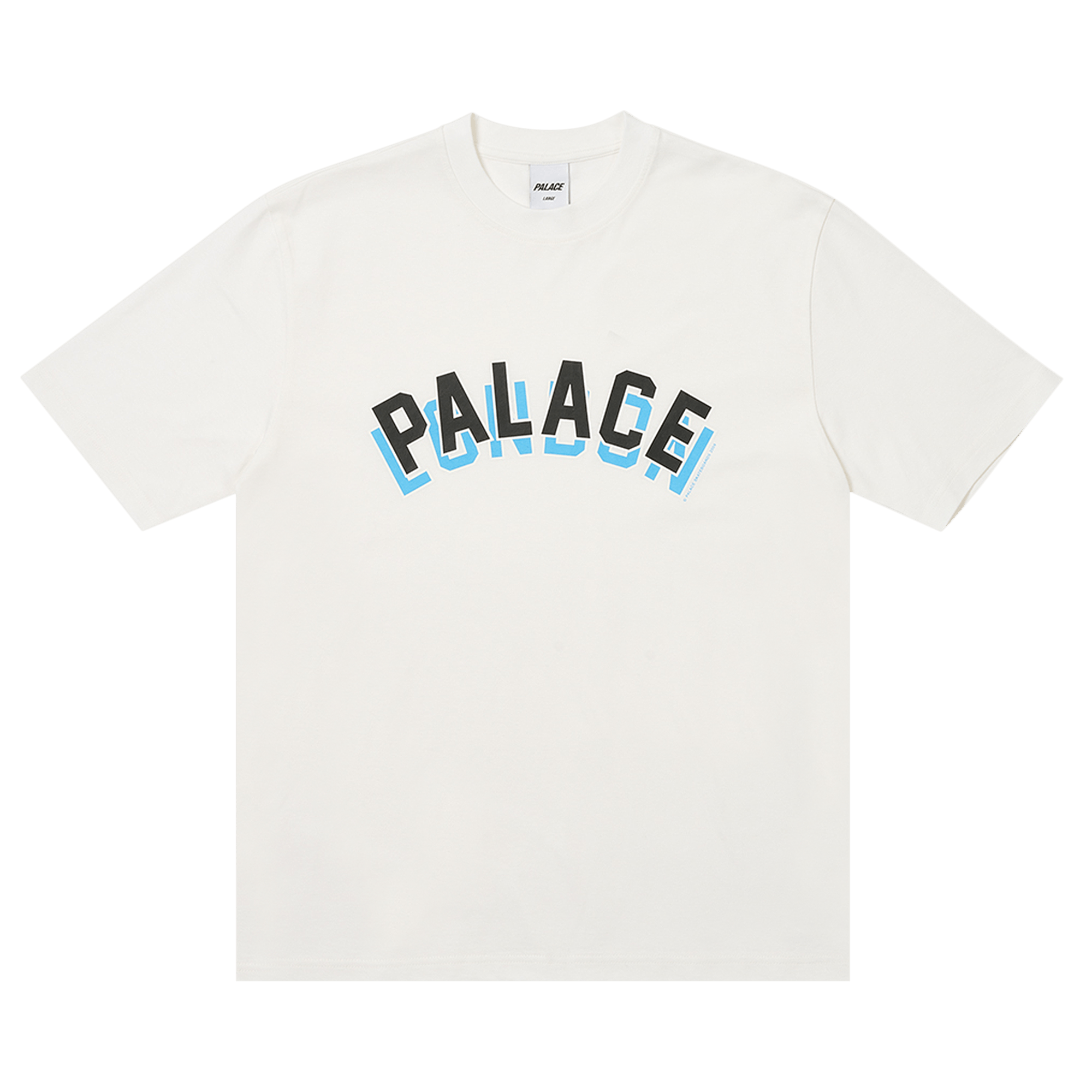 Palace London Stack T-Shirt 'White'