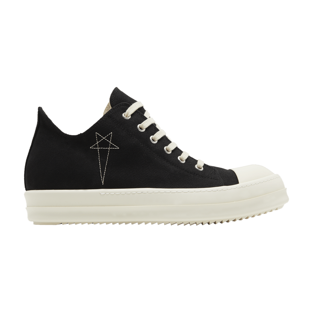 Buy Rick Owens EDFU DRKSHDW Slashed Sneaker 'Black Milk' - DU01C6807 SLASH  911 | GOAT