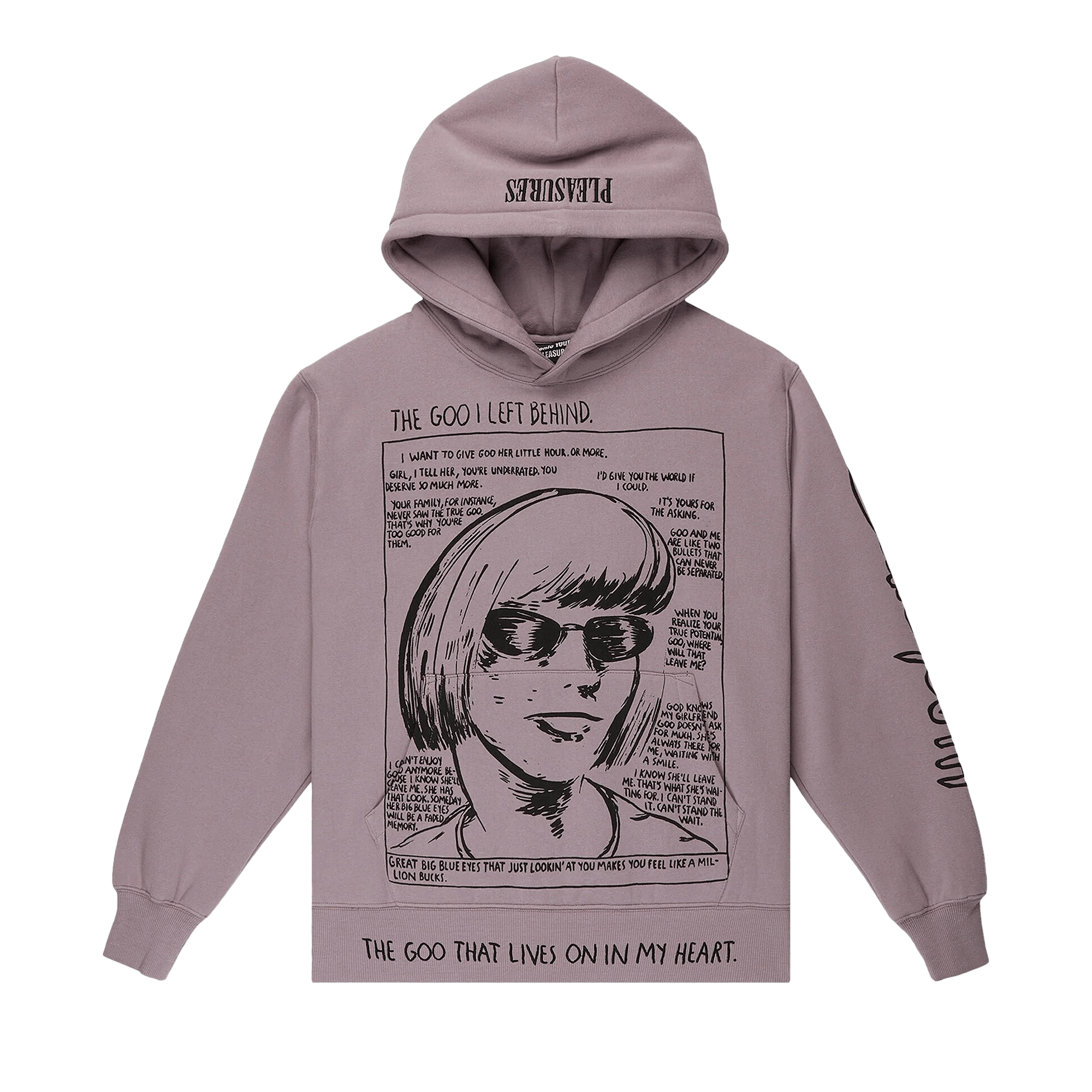Pleasures The Goo Hoodie 'Lavender'