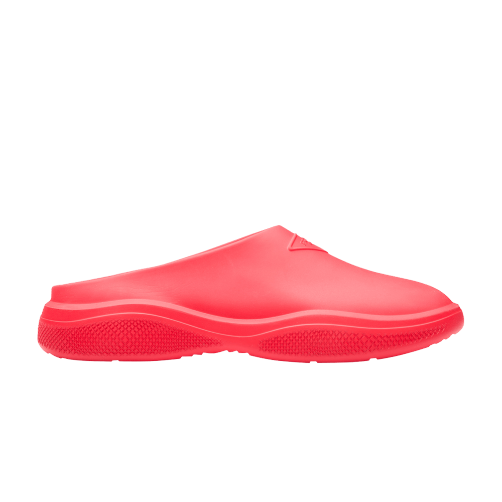 Prada Foam Rubber Mules 'Red'