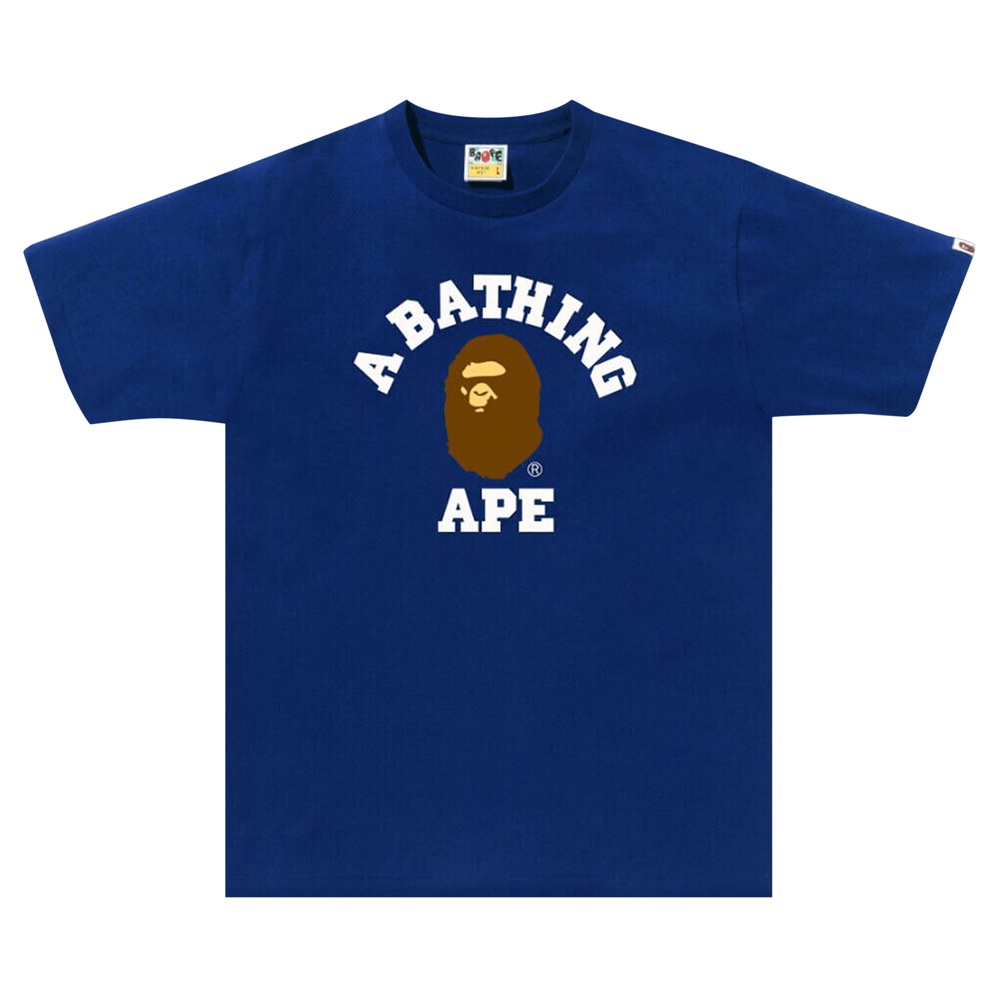 BAPE College Tee 'Blue'