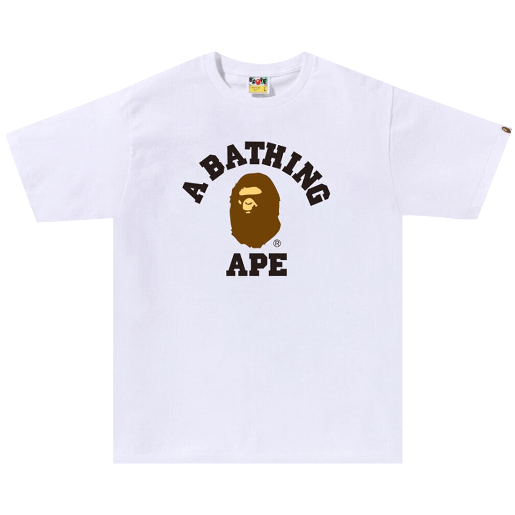BAPE College Tee 'White'