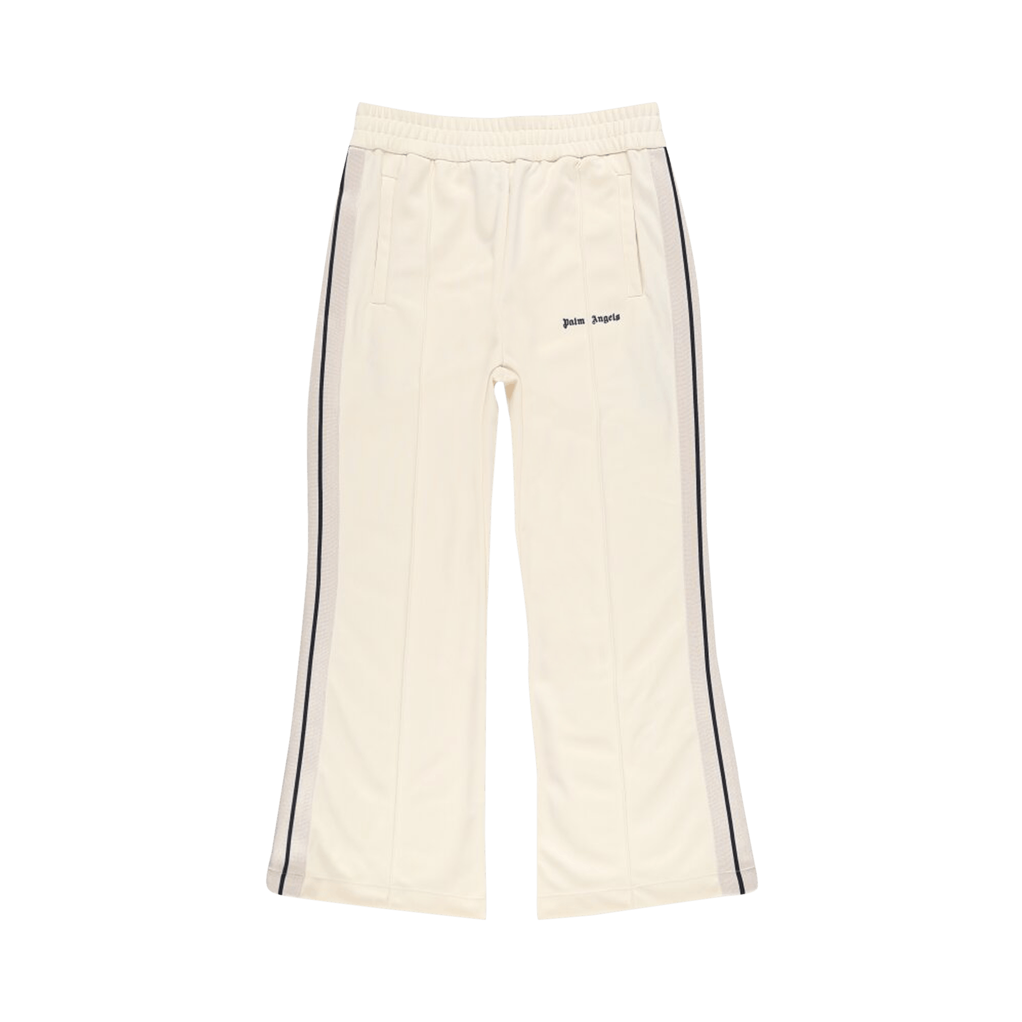 Palm Angels Flare Track Pants 'Butter'