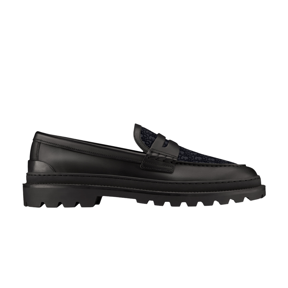 Dior Explorer Loafer 'Dior Oblique - Black'