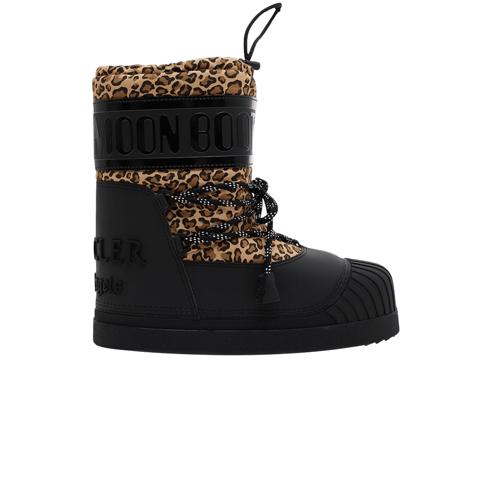 Palm Angels x Moncler Wmns Shedir Snow Boot 'Black Leopard'