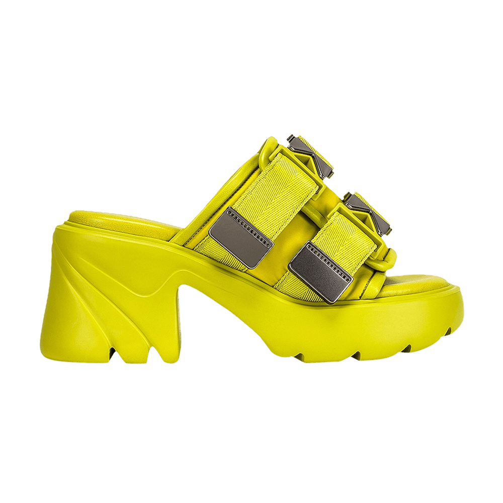 Bottega Veneta Wmns Flash Heeled Sandal 'Kiwi'
