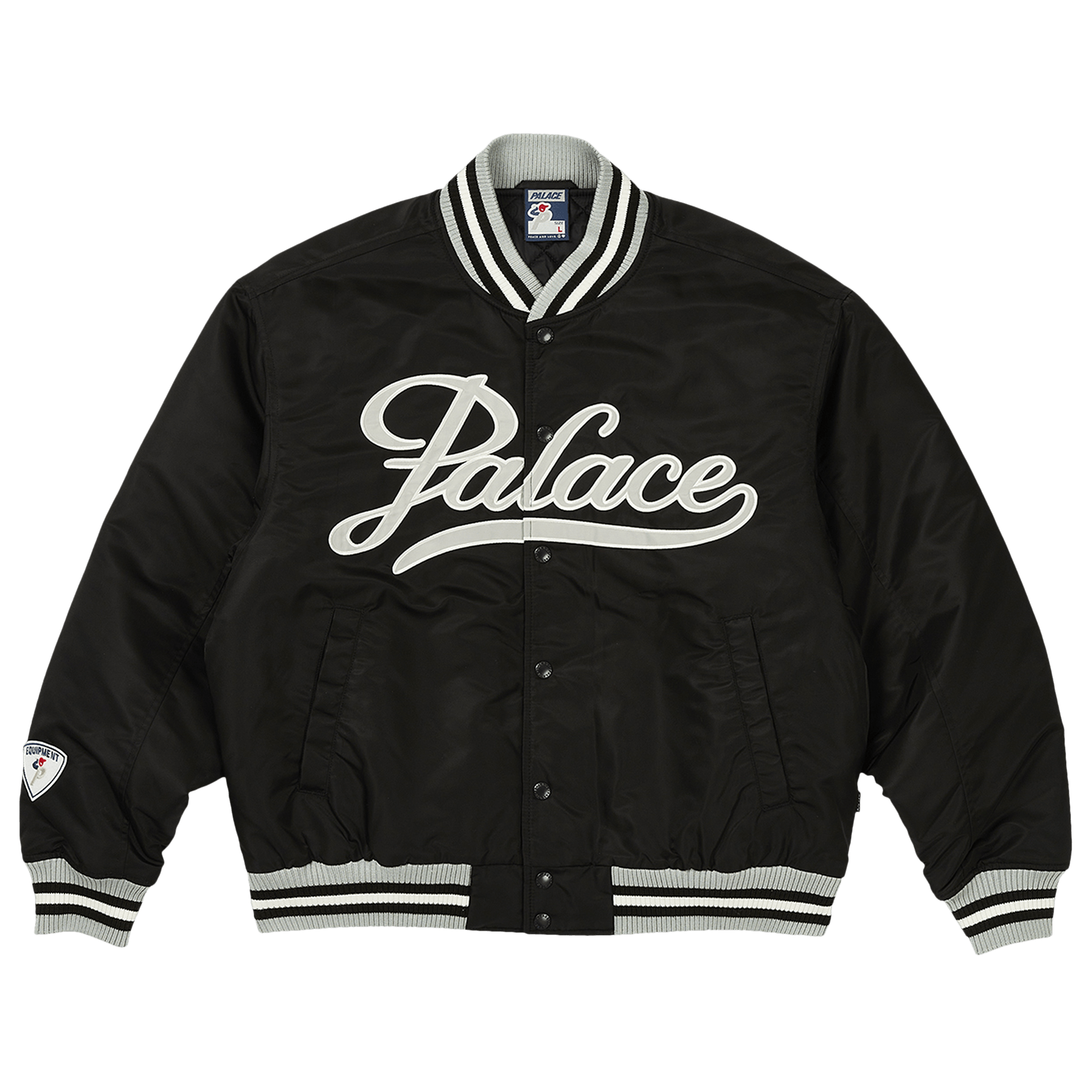 Palace Satin The Arena Jacket 'Black'