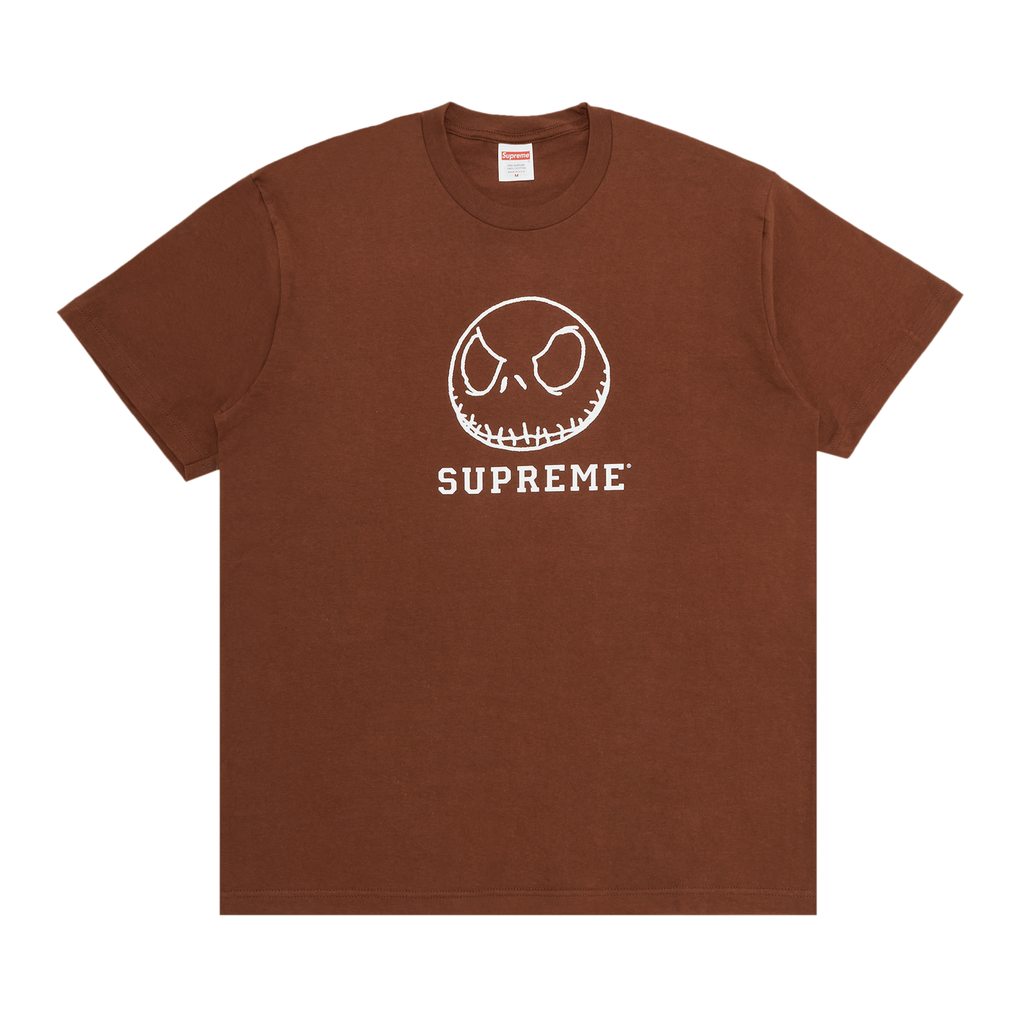Supreme Skeleton Tee 'Brown'