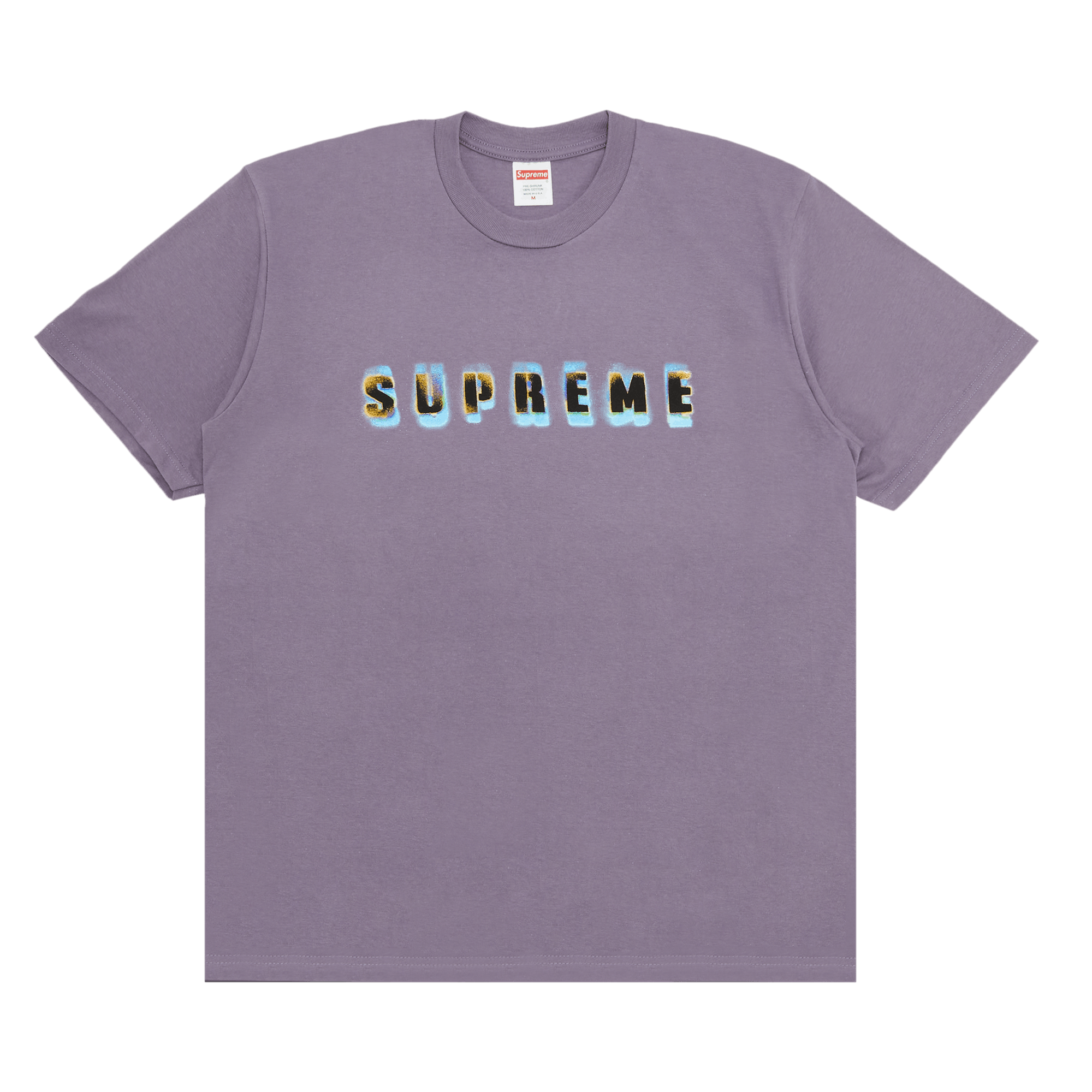 Supreme Stencil Tee 'Dusty Purple'