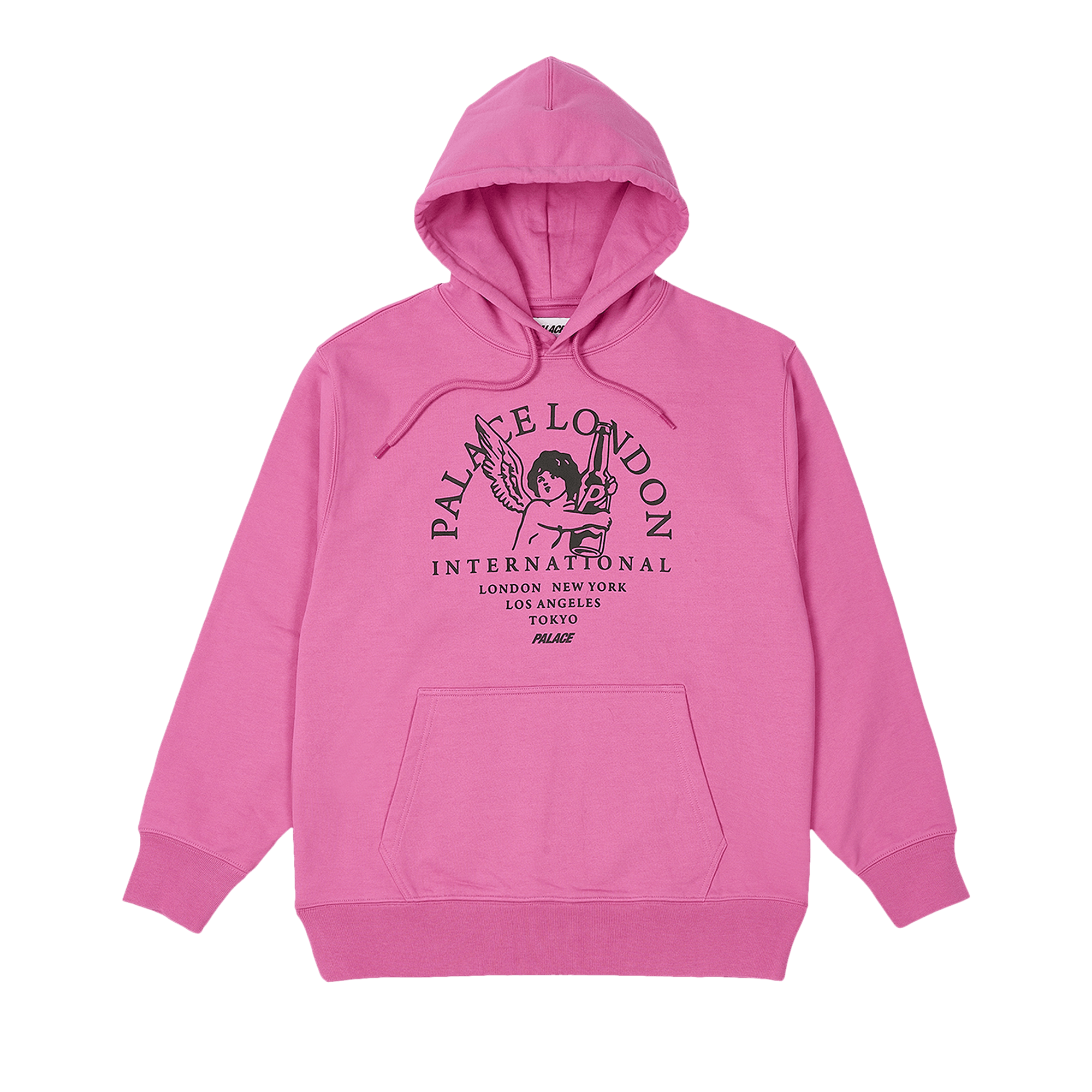 Palace International Hood 'Shock Pink'