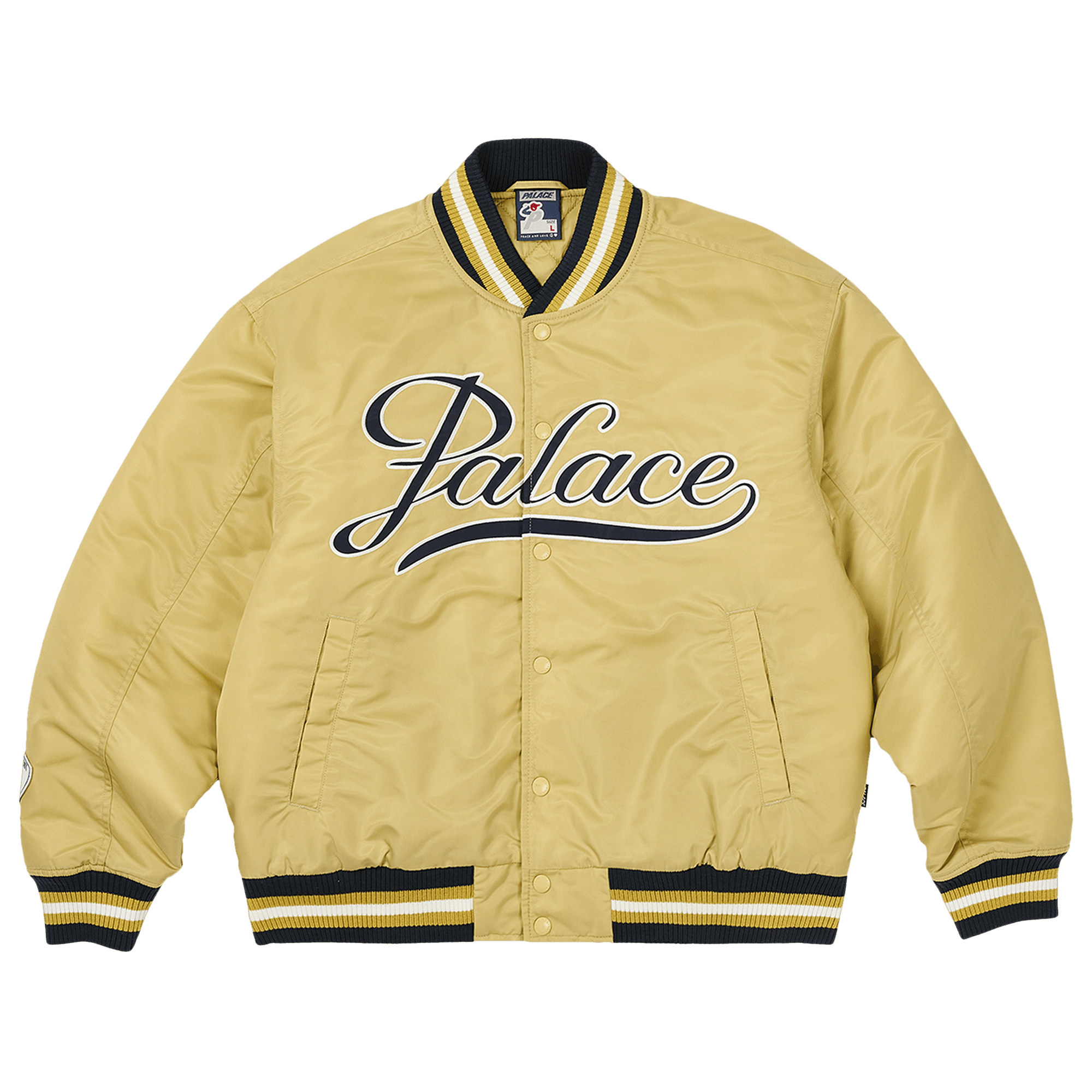 Palace Satin The Arena Jacket 'Gold'