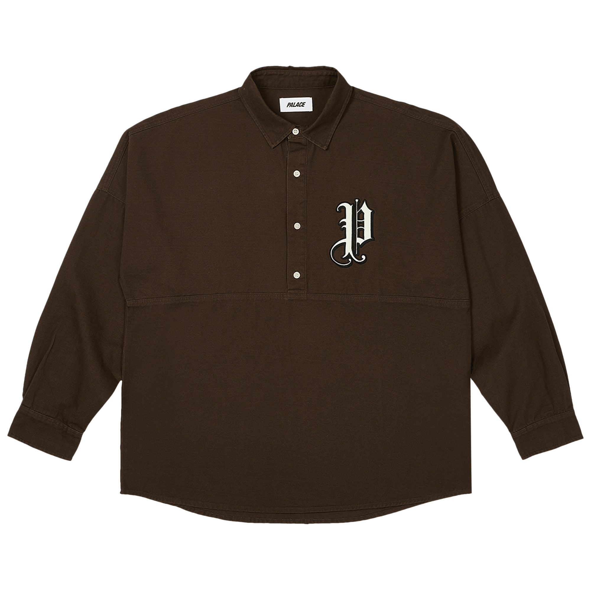 Palace Old English Shirt 'Nice Brown'