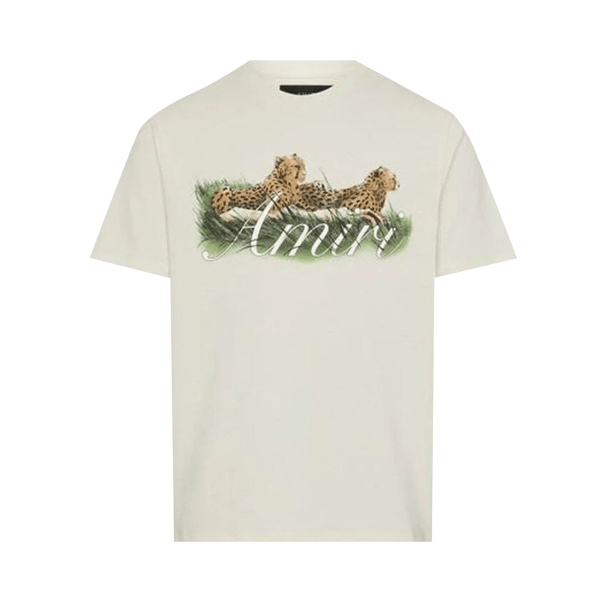 Amiri Cheetah Logo Tee 'Alabaster'