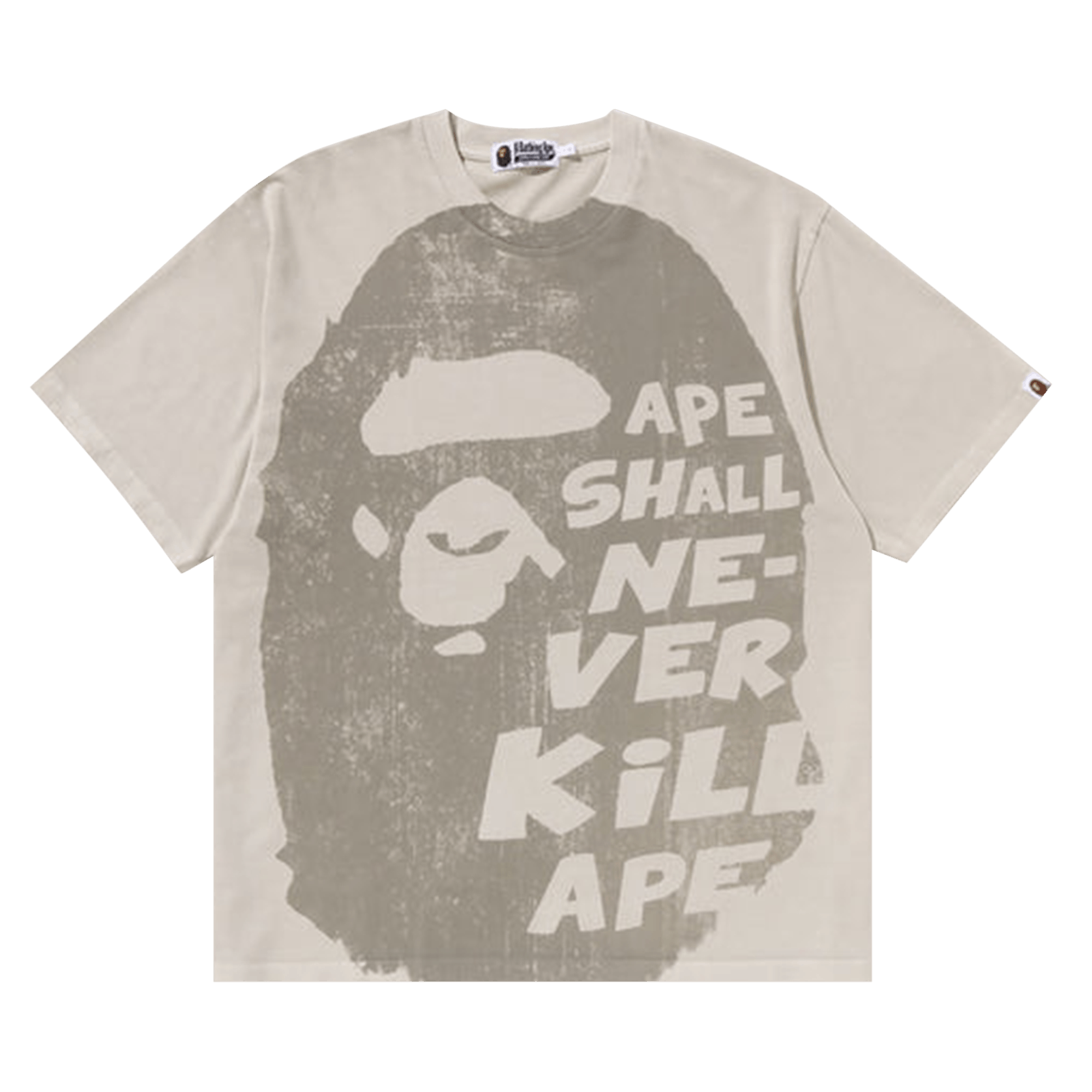 BAPE Big Ape Head Tee 'Ivory'