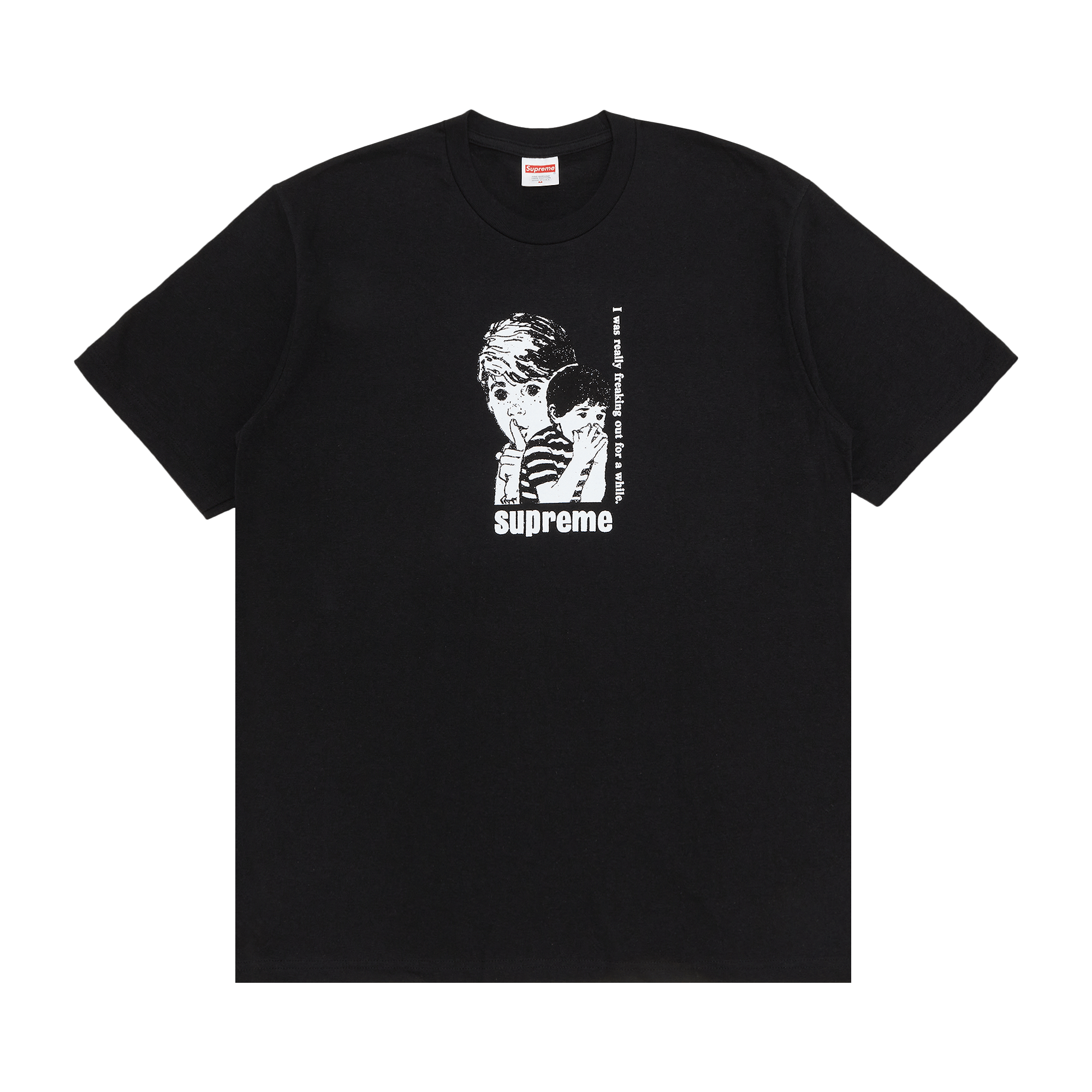 Supreme Freaking Out Tee 'Black'