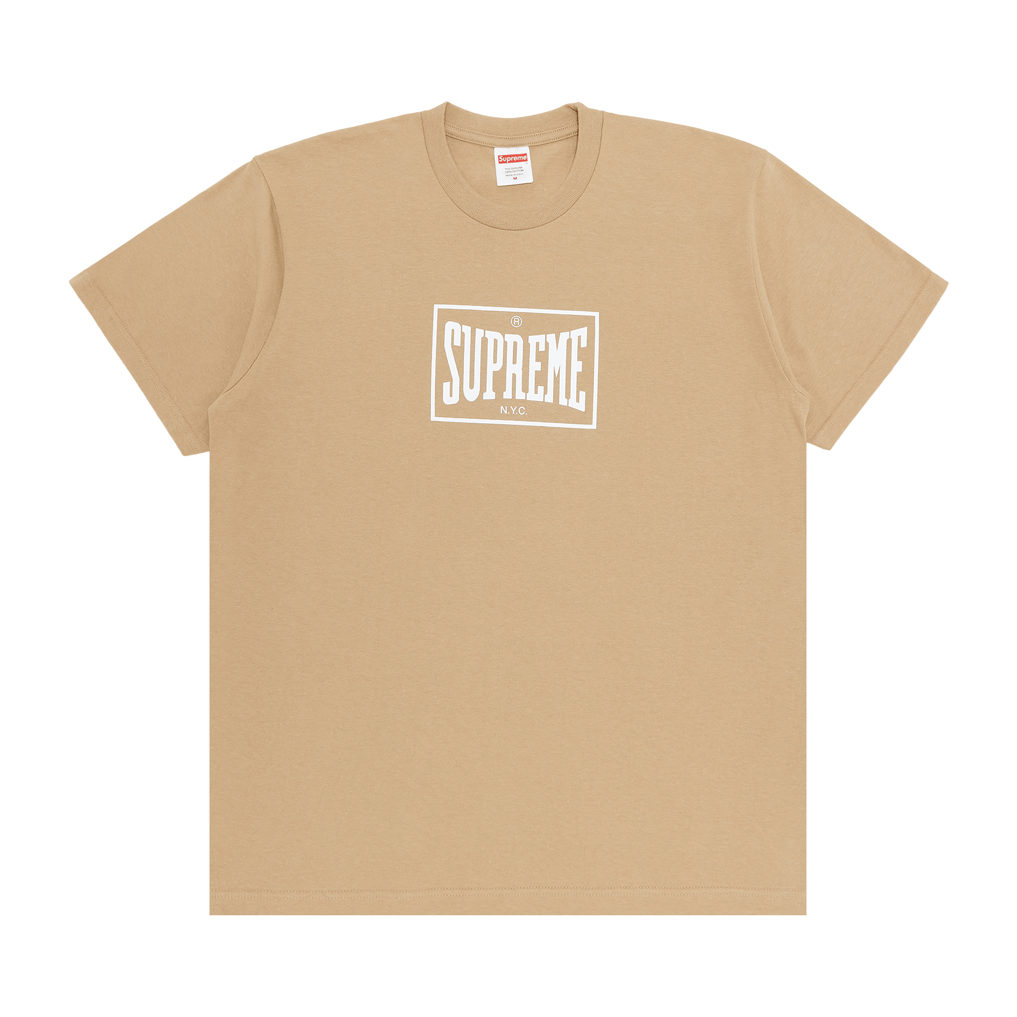 Supreme Warm Up Tee 'Khaki'
