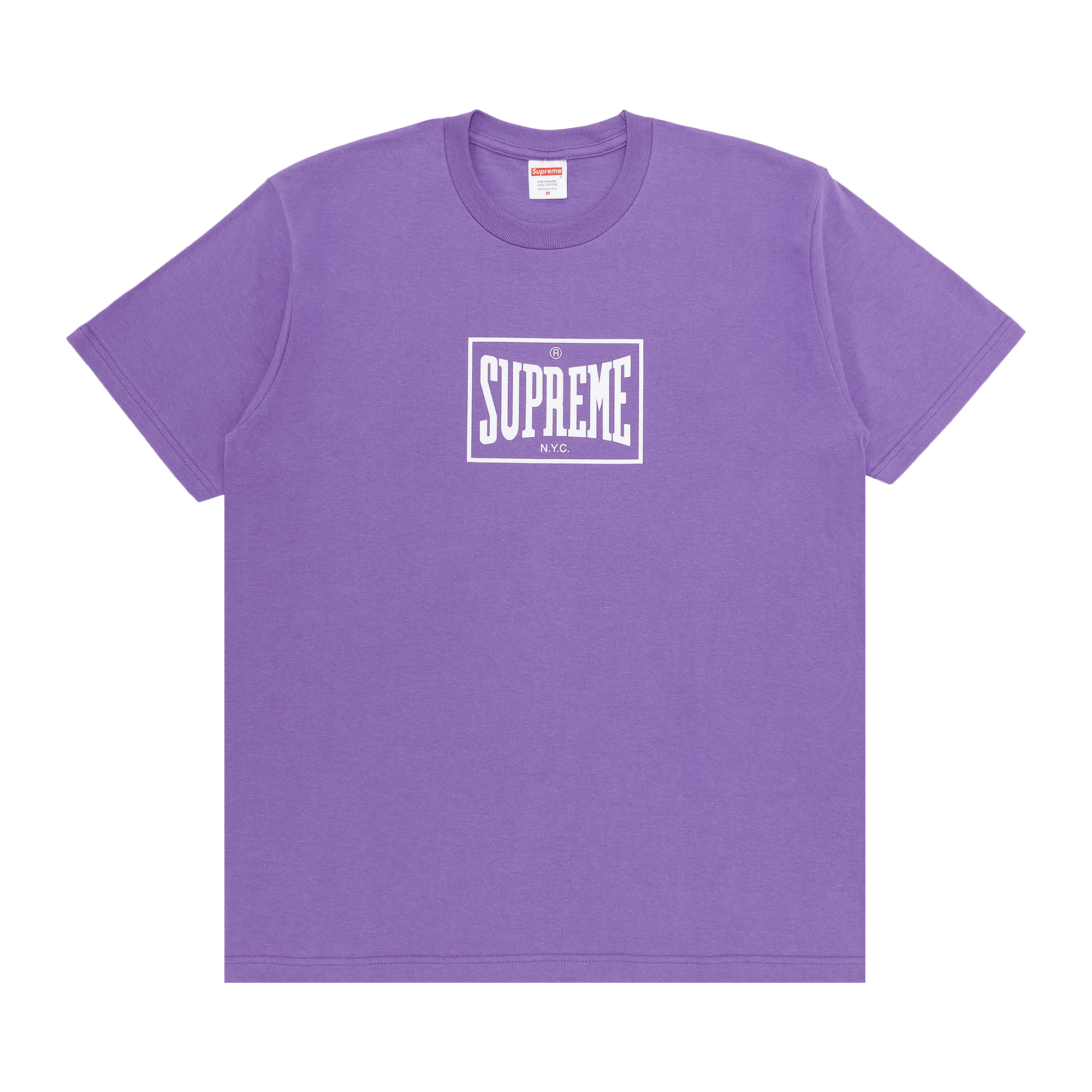 Supreme Warm Up Tee 'Purple'