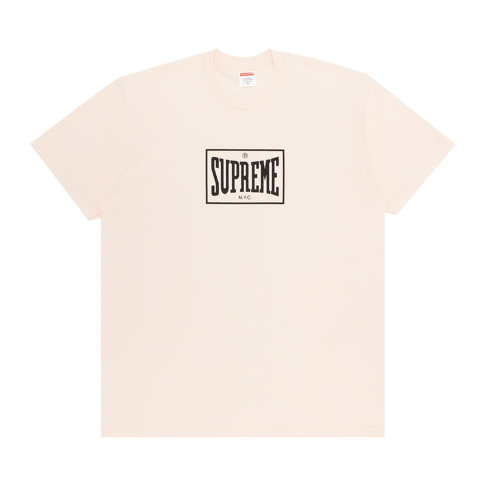 Supreme Warm Up Tee 'Pale Pink'