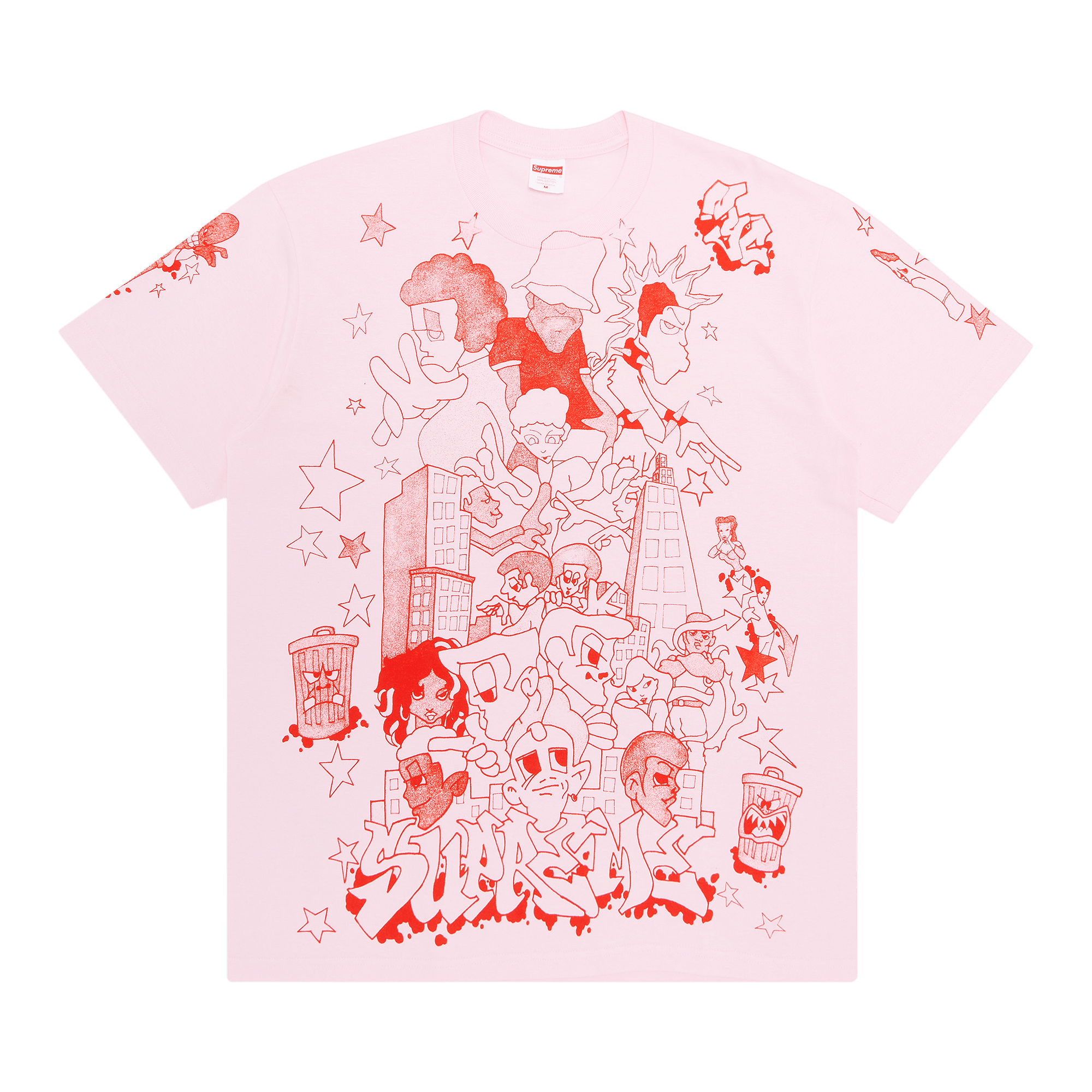 Supreme Downtown Tee 'Light Pink'