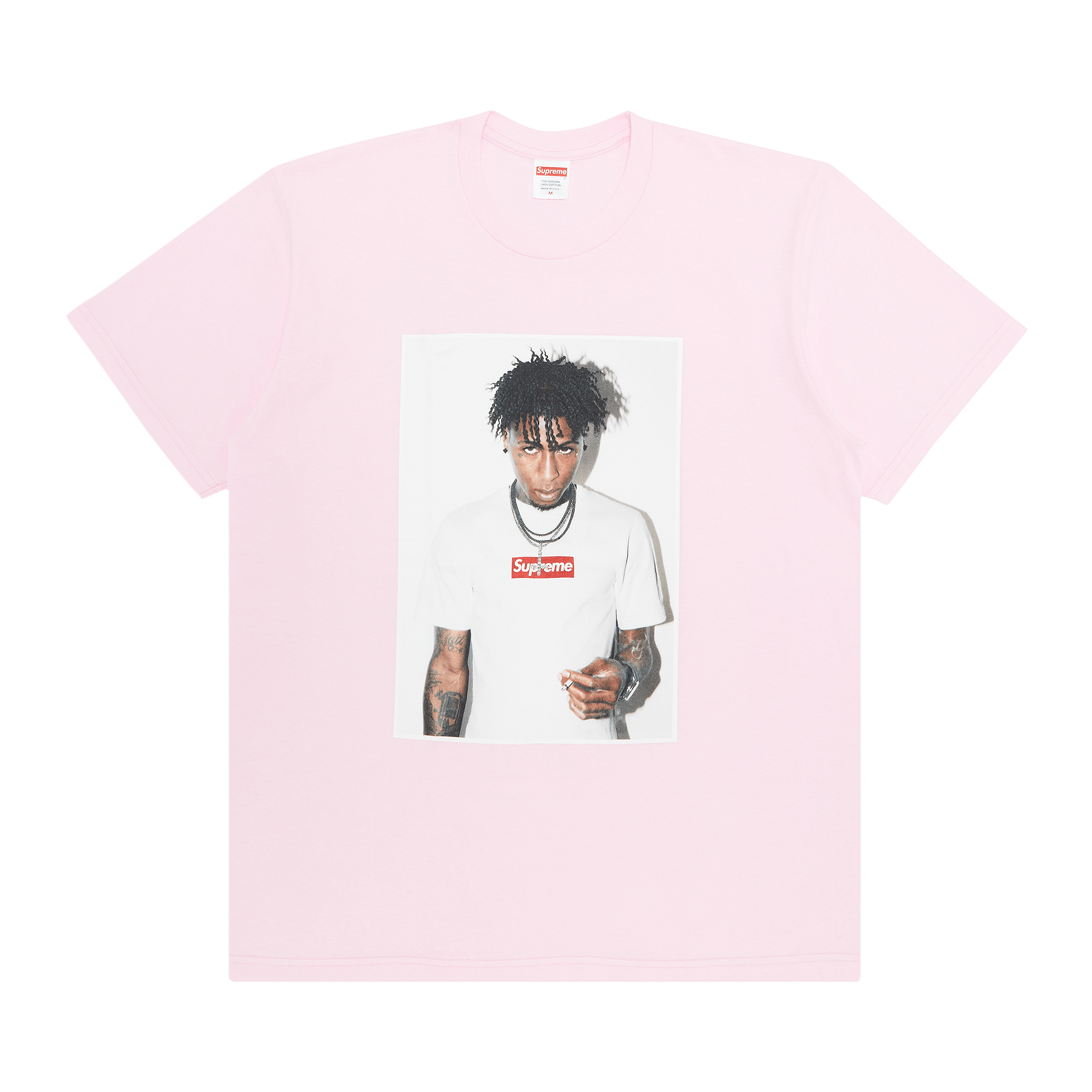 Supreme NBA Youngboy Tee 'Light Pink'