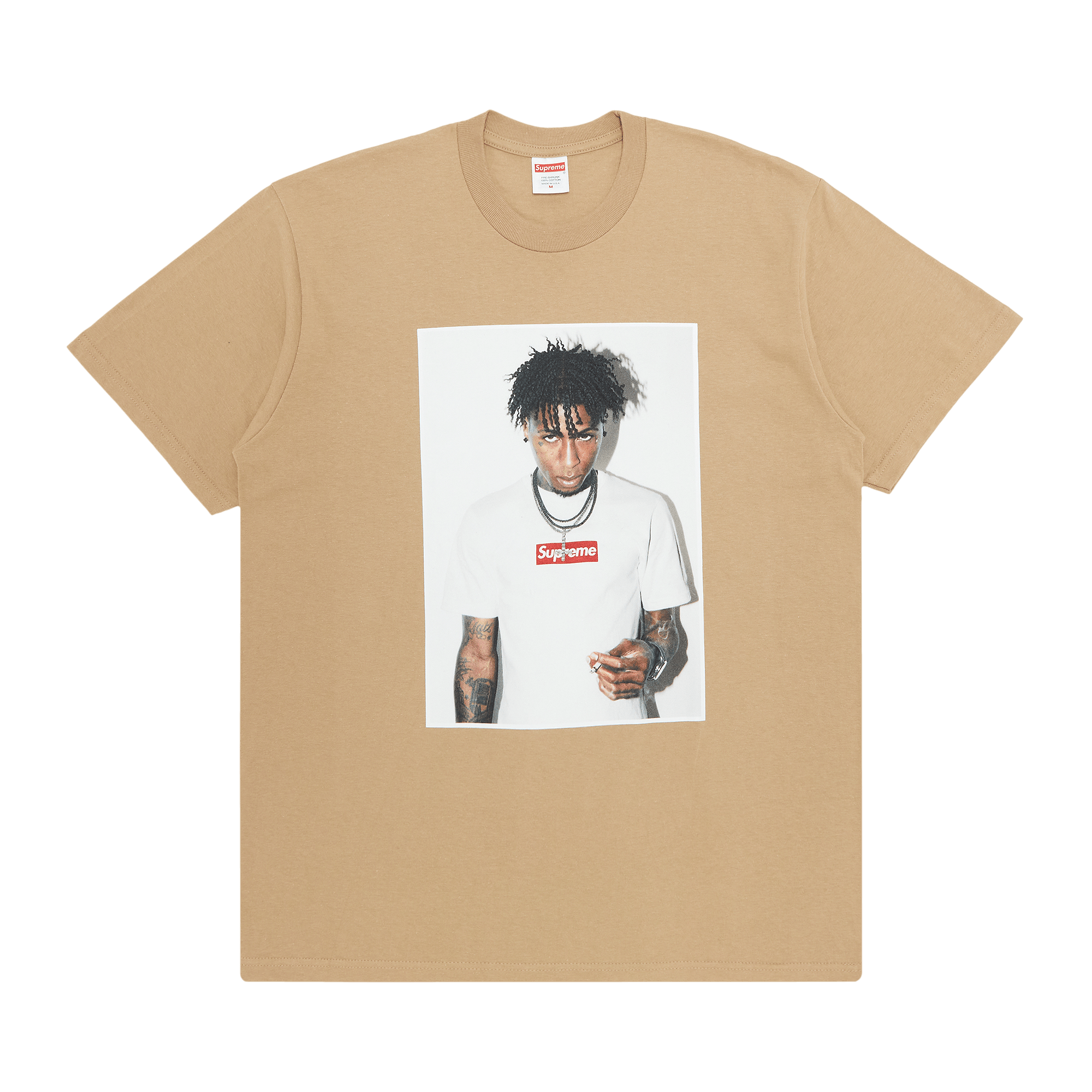 Supreme NBA Youngboy Tee 'Khaki'