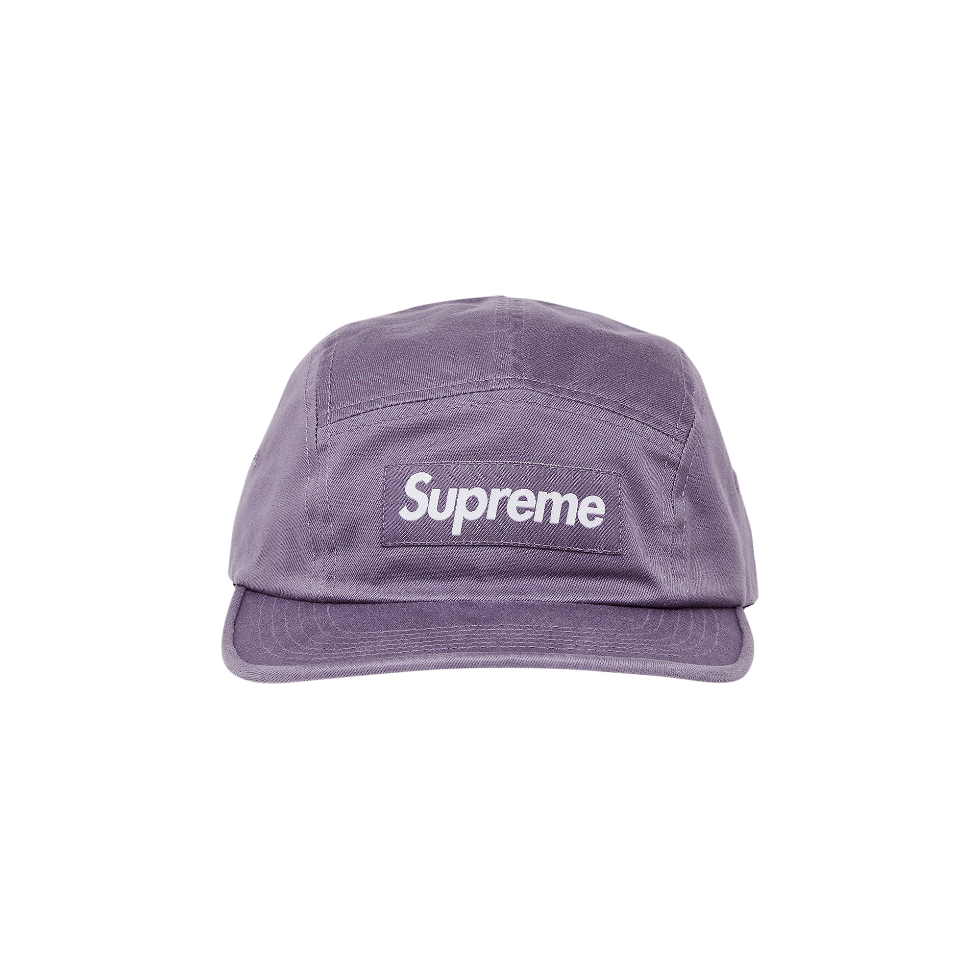 Supreme Washed Chino Twill Camp Cap 'Dusty Purple'