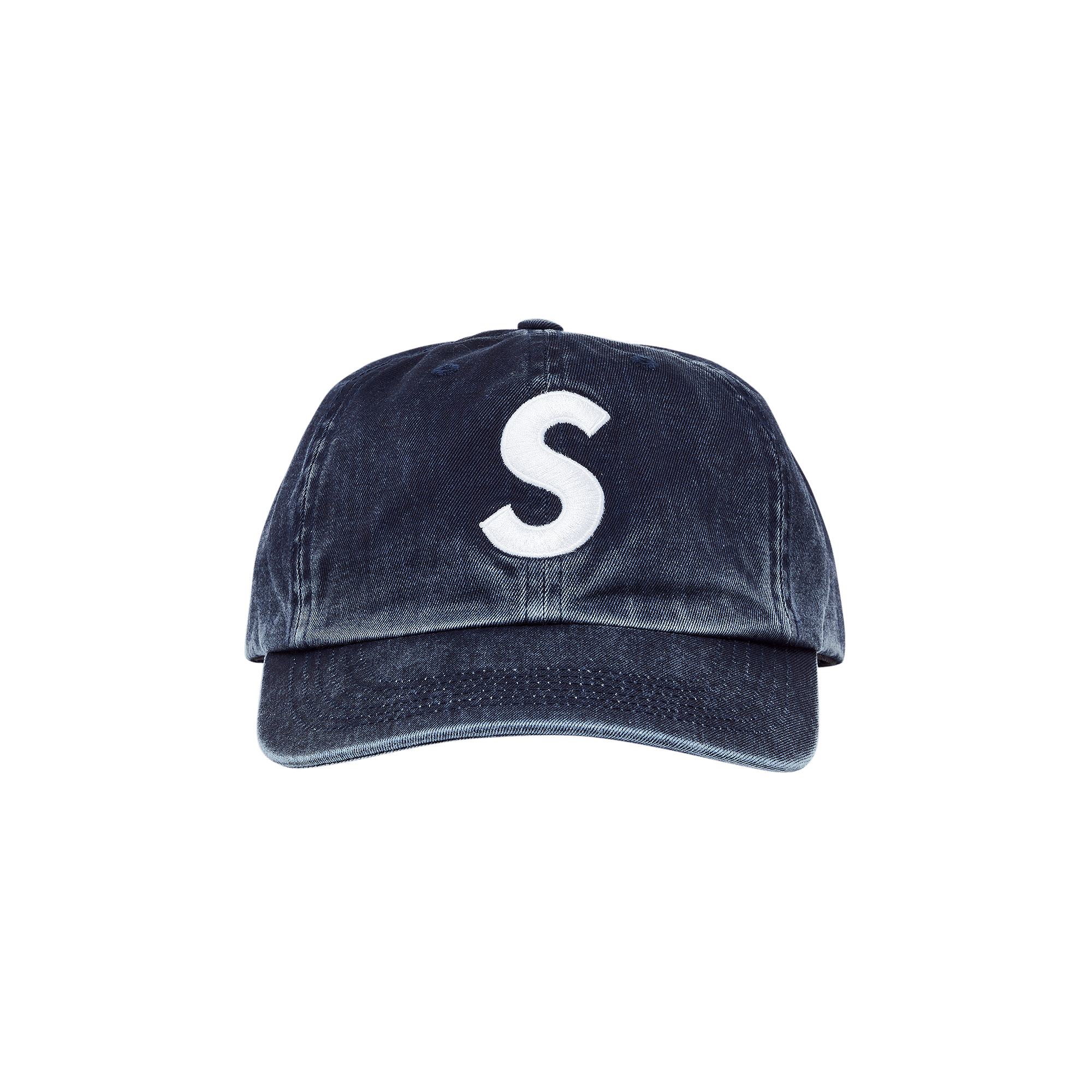 Supreme Pigment Print S Logo 6-Panel 'Navy'