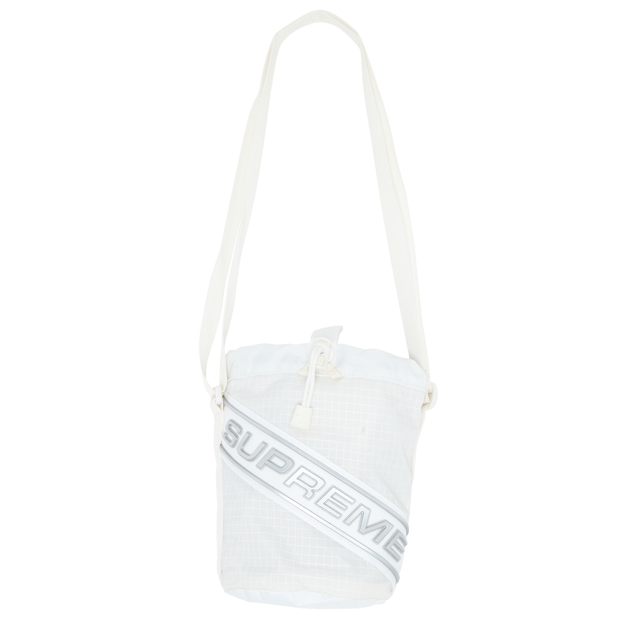 Supreme Small Cinch Pouch 'White'
