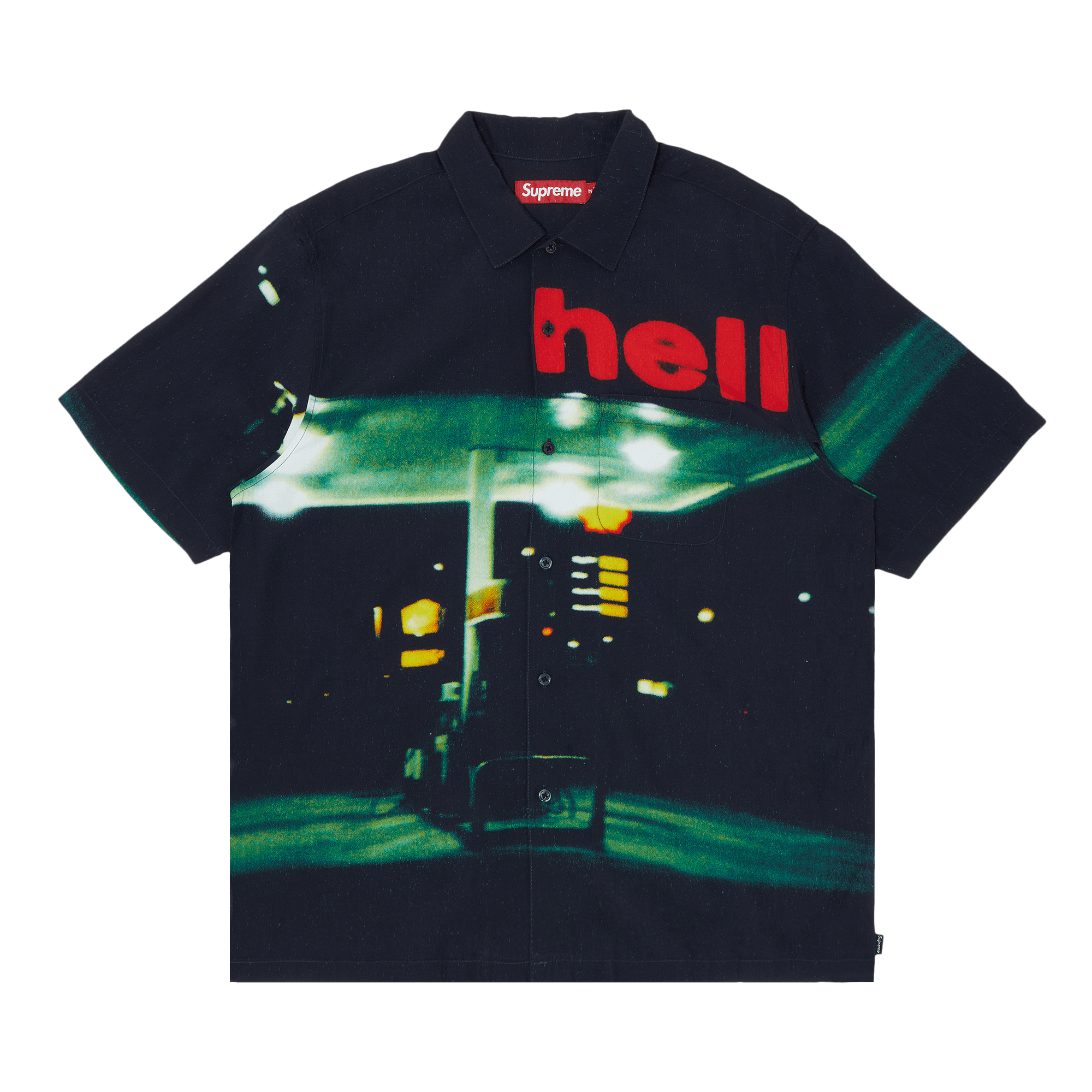 Supreme Hell Short-Sleeve Shirt 'Multicolor'