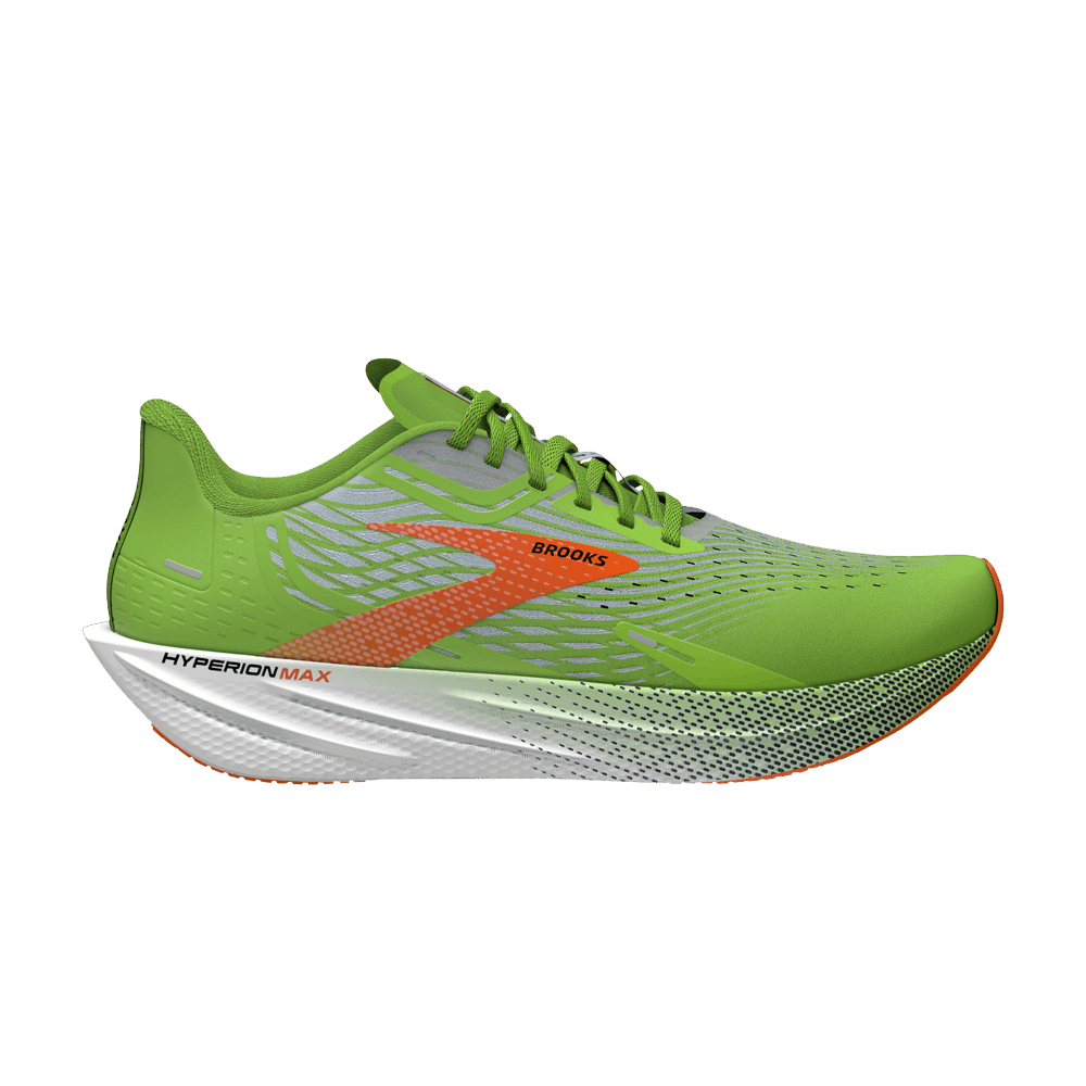 Brooks Hyperion Max 'Green Gecko Red Orange'