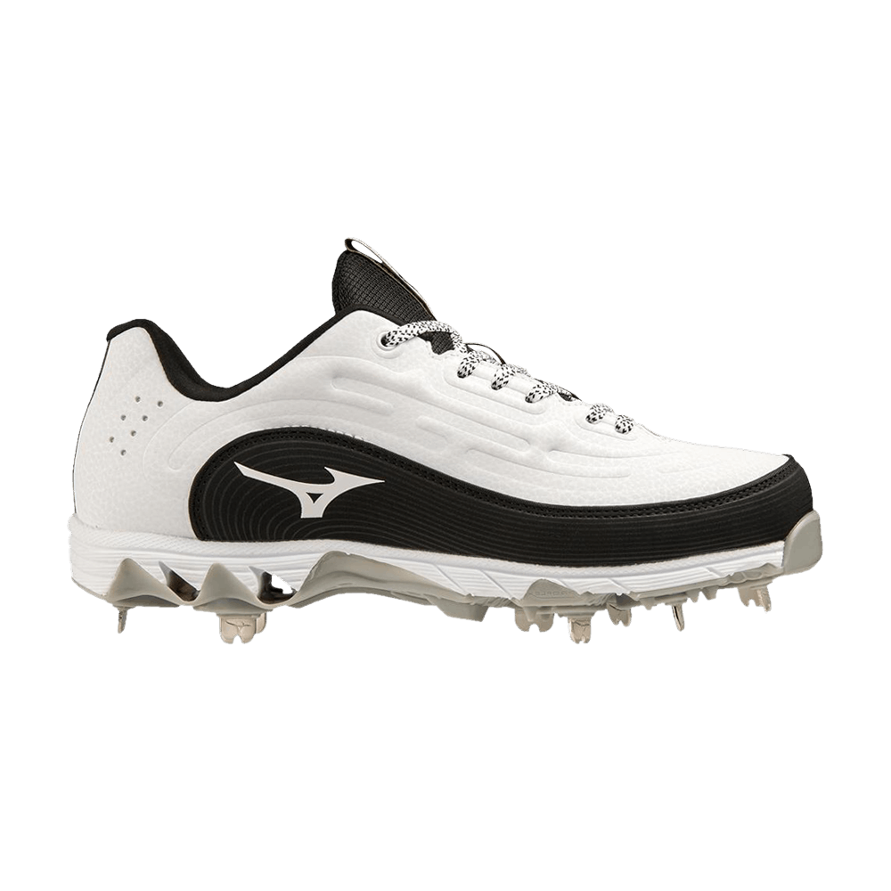 Mizuno Wmns 9-Spike 8 Low 'White Black'