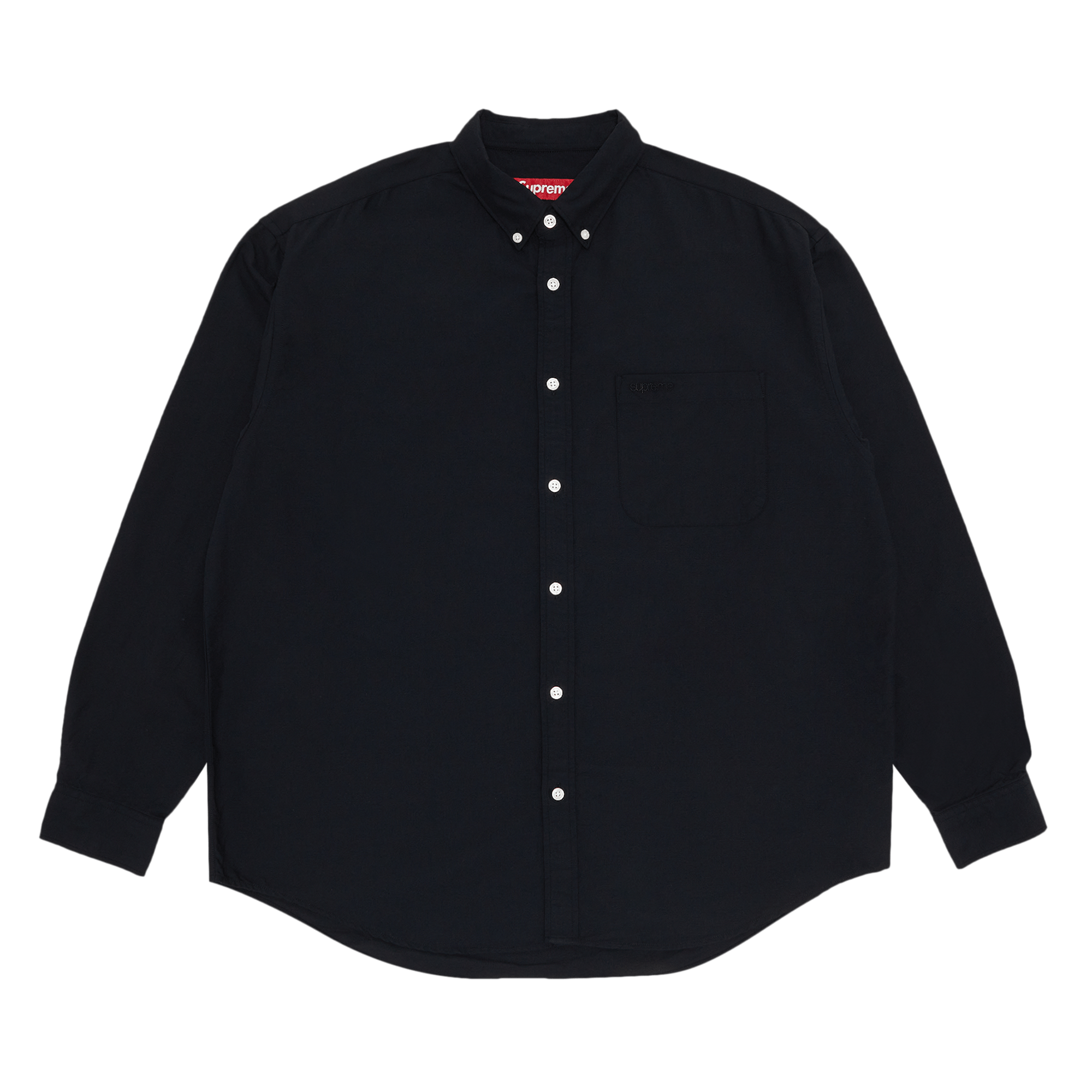 Supreme Loose Fit Oxford Shirt 'Black'