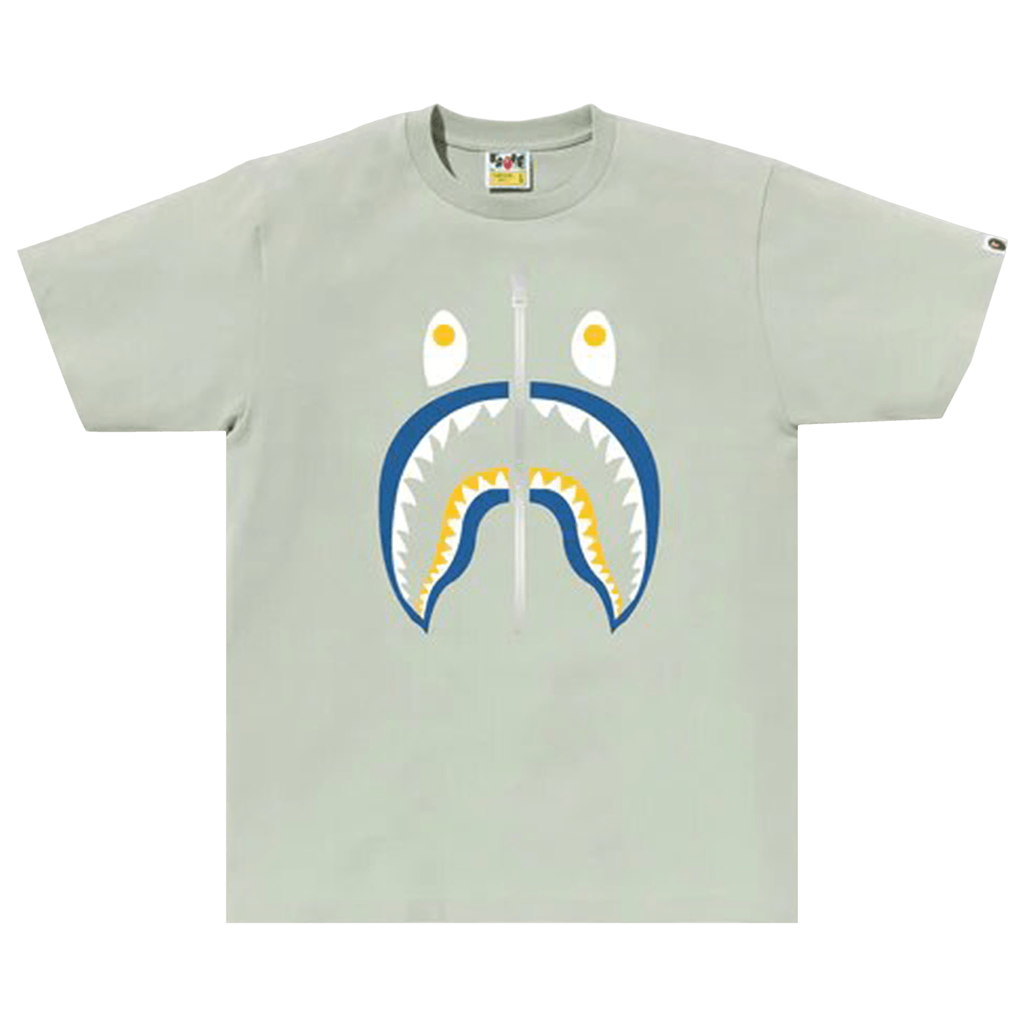 BAPE Colors Shark Tee 'Green'